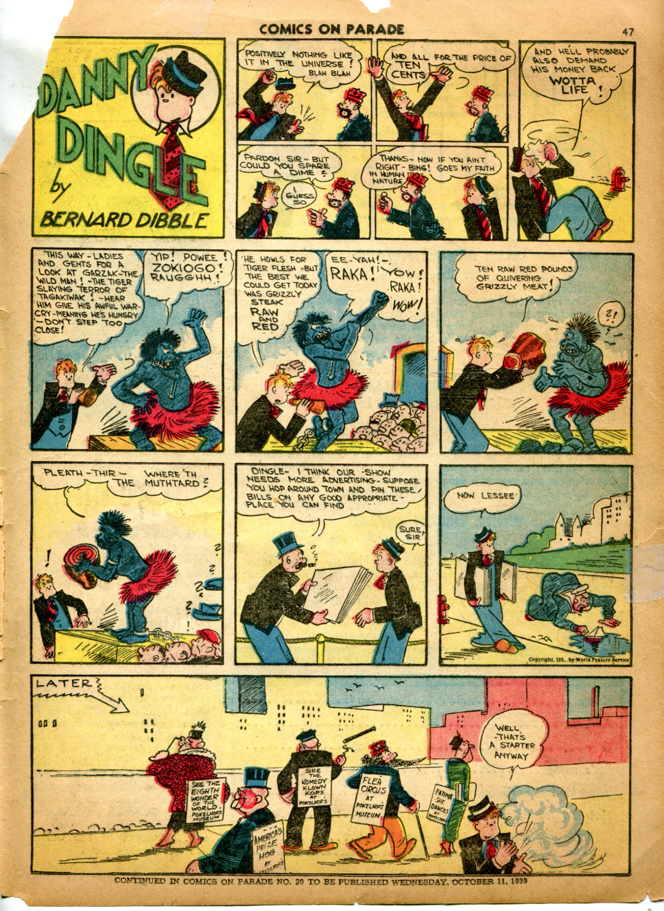 Read online Comics on Parade comic -  Issue #19 - 50