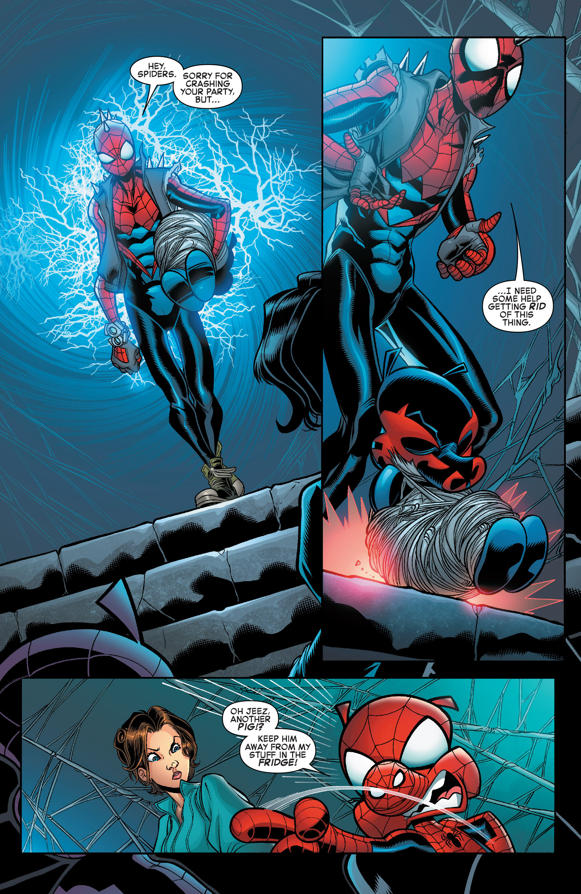 Read online Web Warriors comic -  Issue #7 - 11