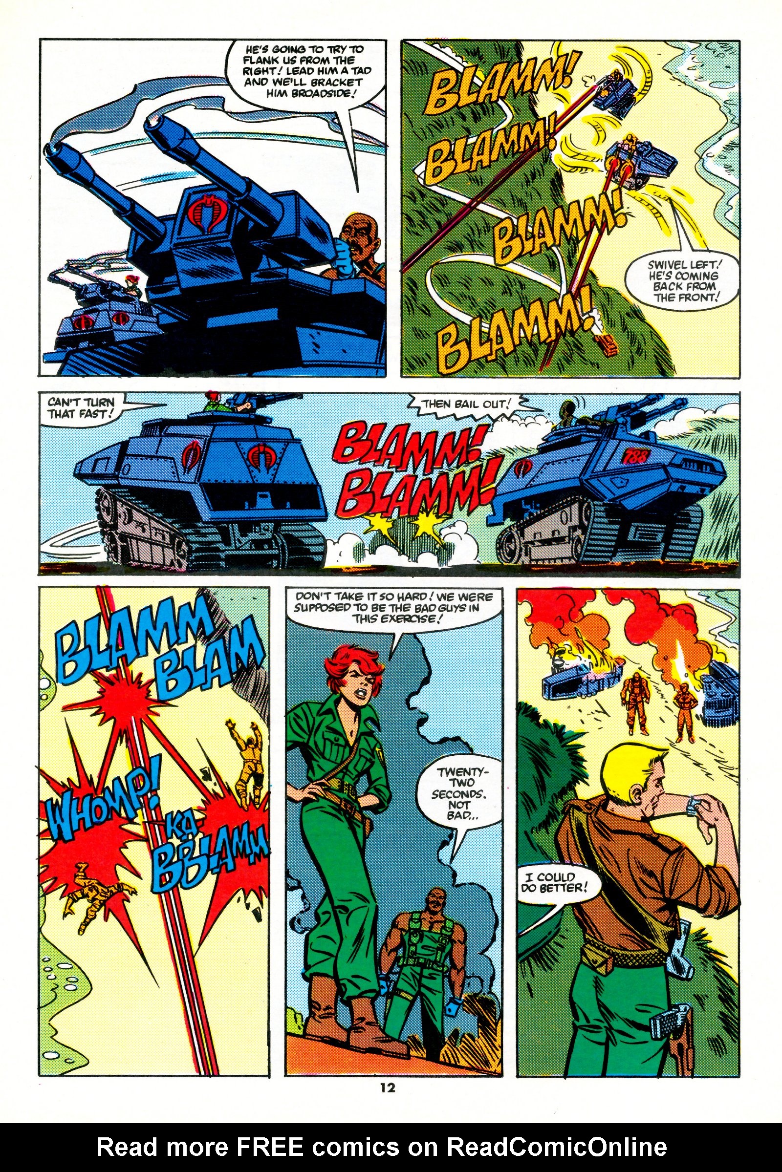 Read online Action Force comic -  Issue #31 - 12
