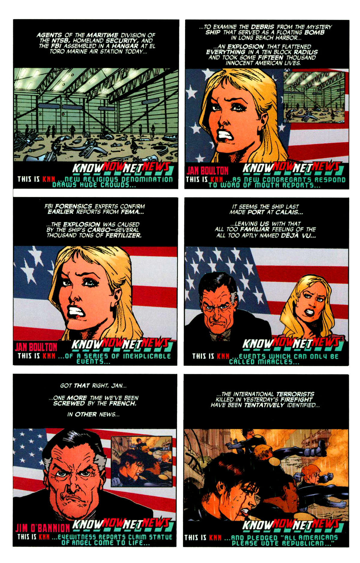 Read online Challengers of the Unknown (2004) comic -  Issue #4 - 5