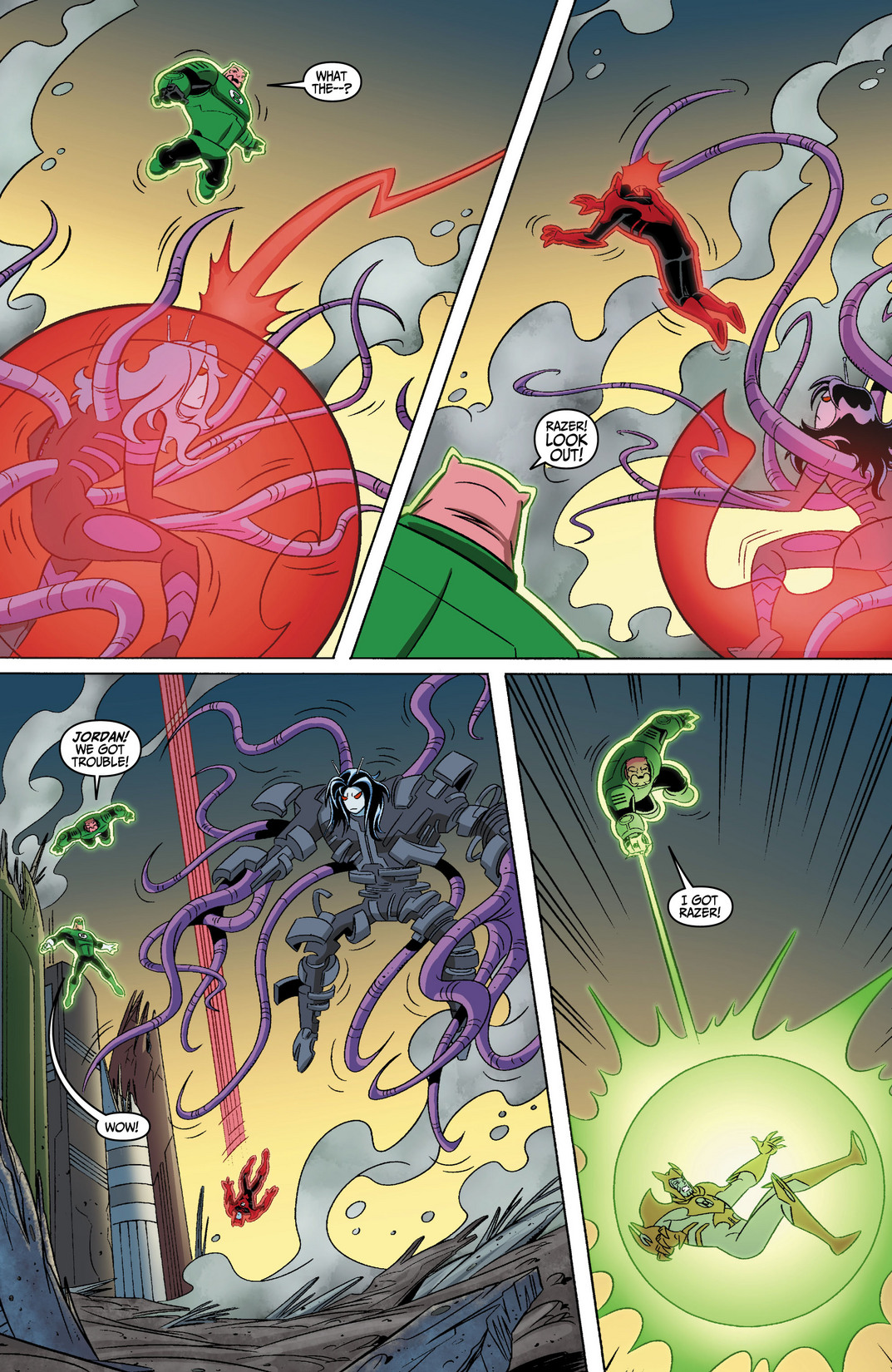 Read online Green Lantern: The Animated Series comic -  Issue #6 - 14