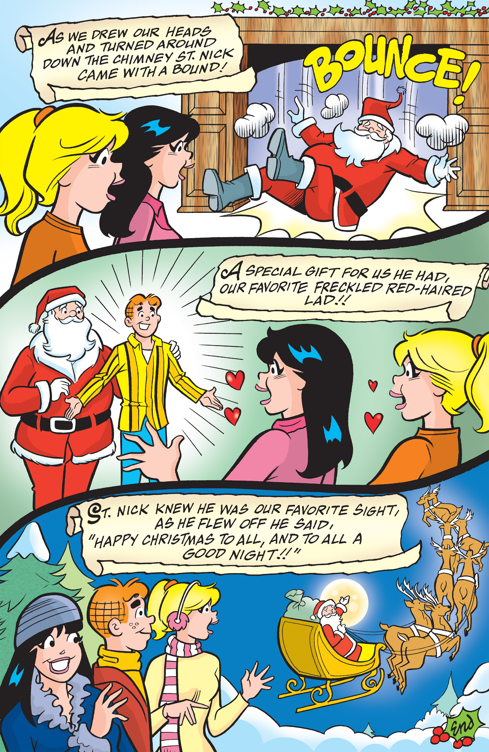 Read online Archie Meets Santa comic -  Issue # TPB - 34