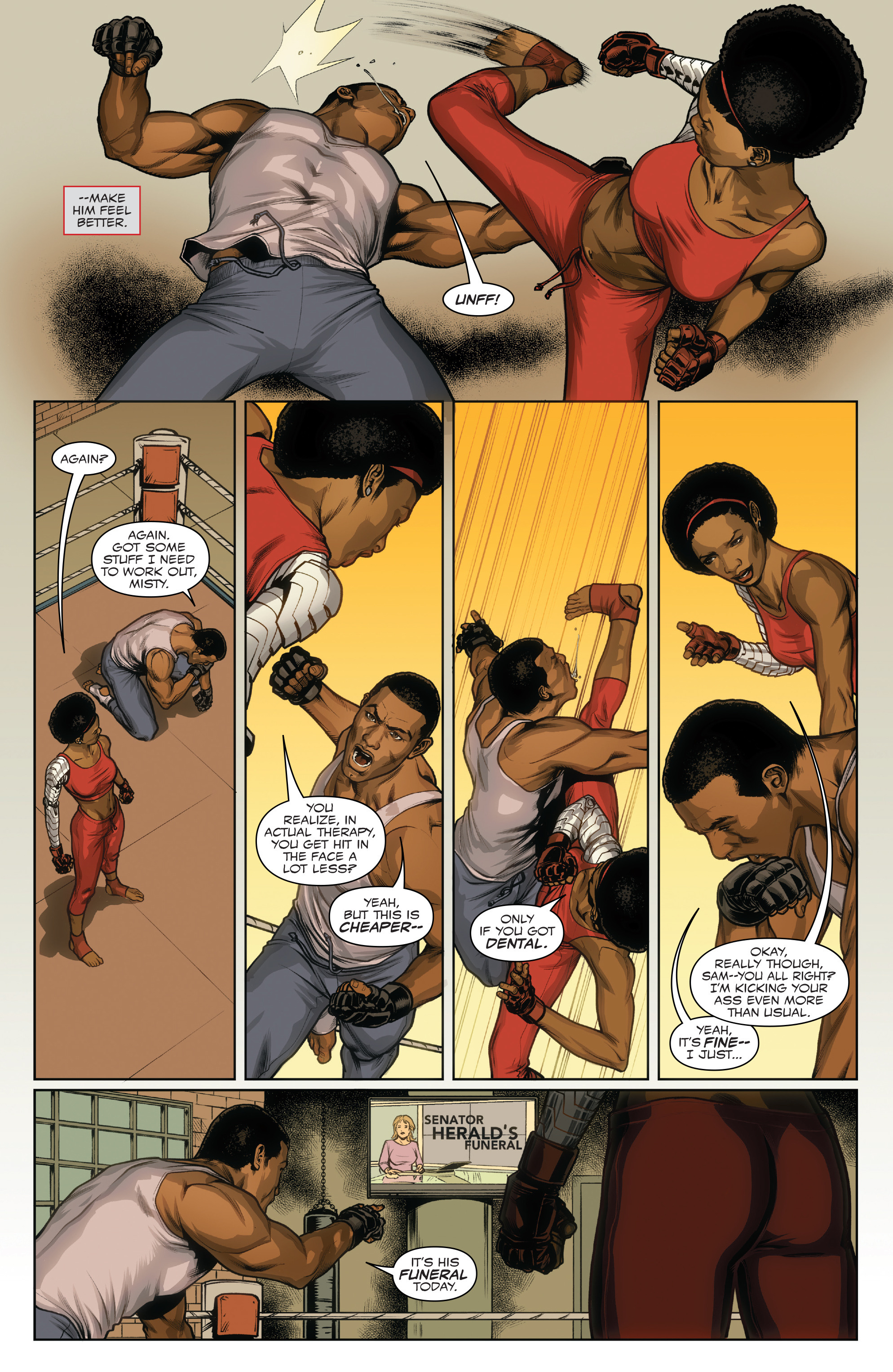 Read online Captain America: Sam Wilson comic -  Issue #16 - 4