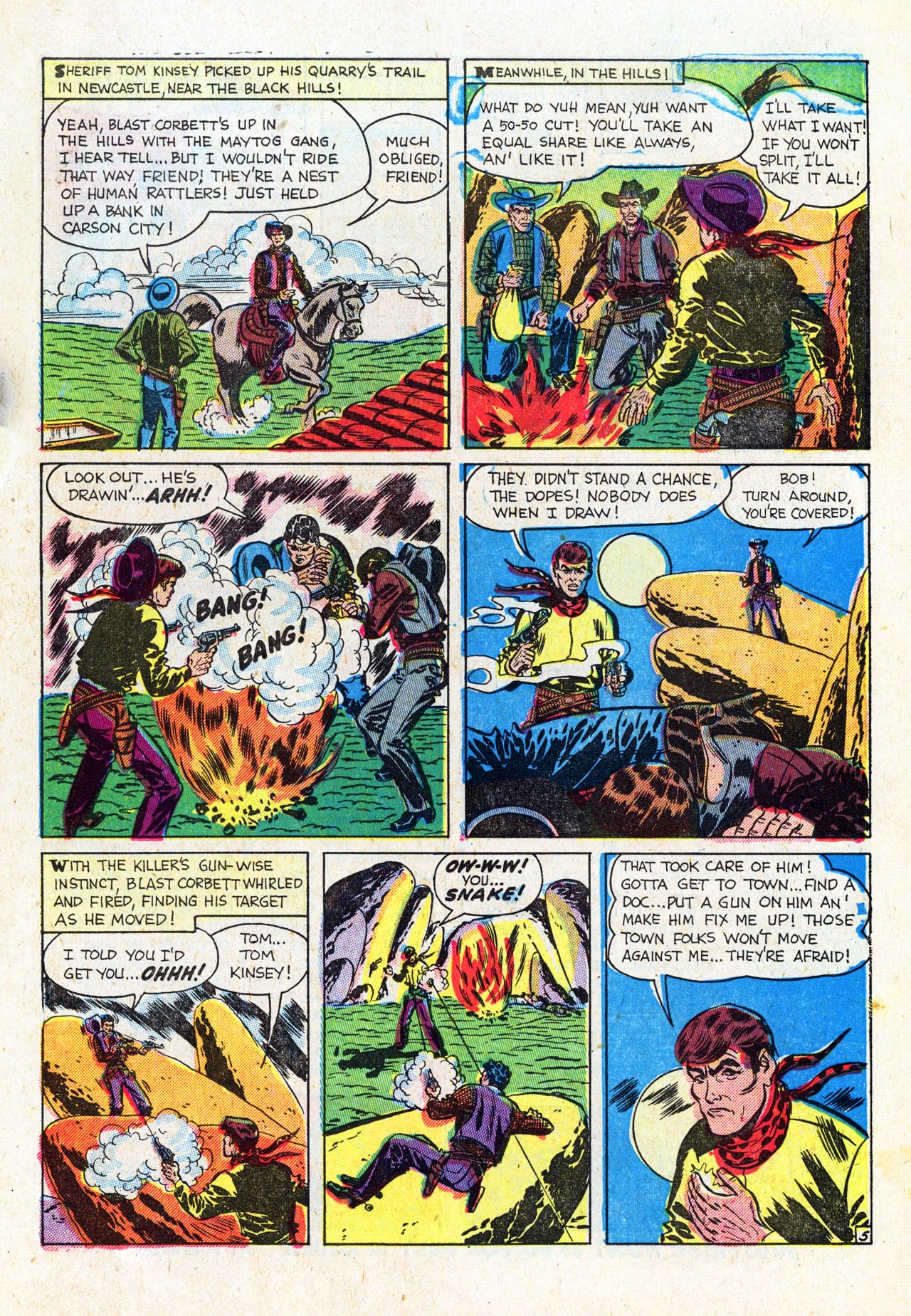 Read online Two Gun Western (1950) comic -  Issue #7 - 15