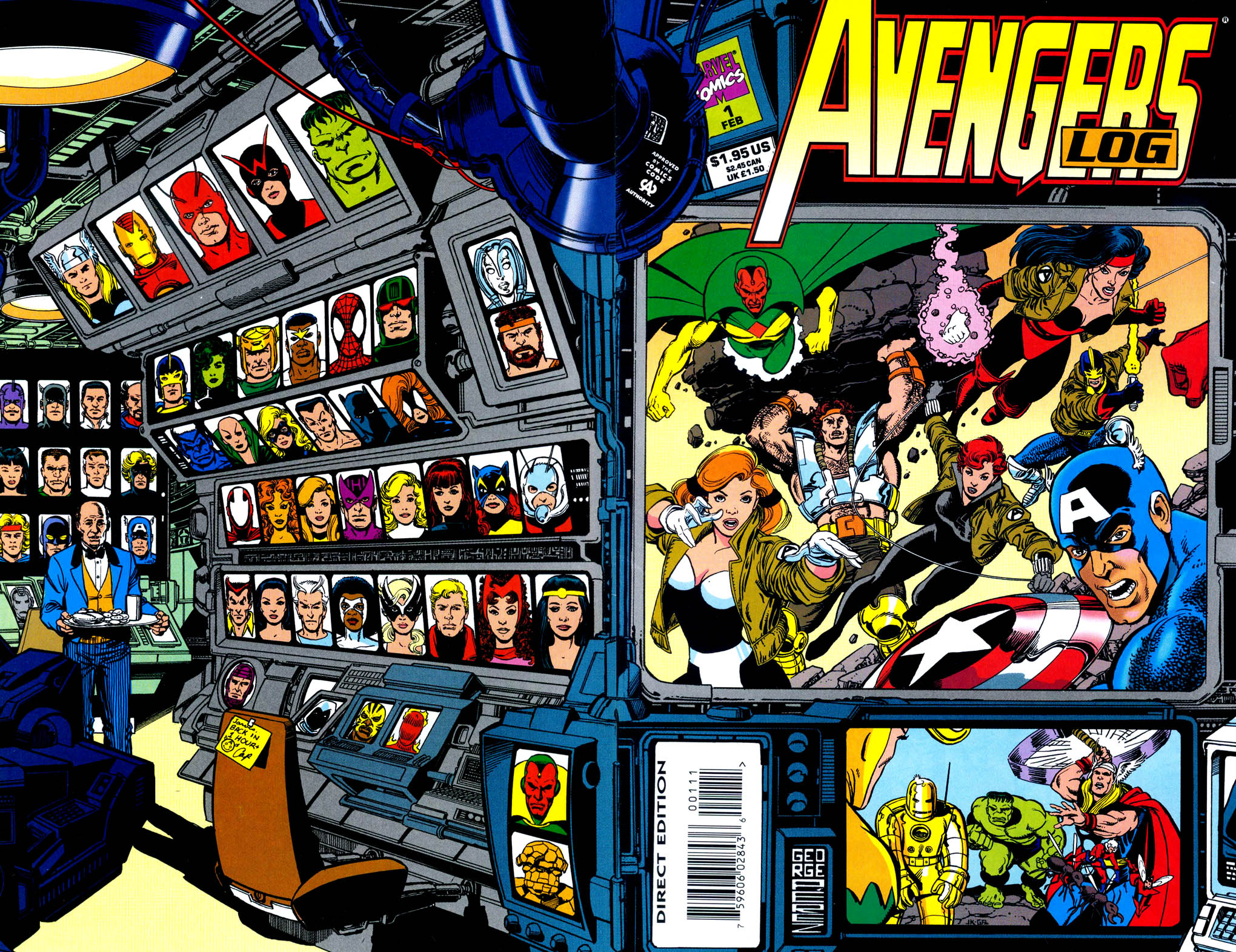 Read online The Avengers Log comic -  Issue # Full - 1