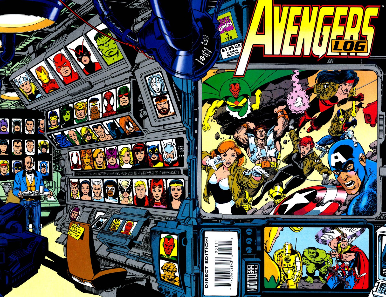 The Avengers Log issue Full - Page 1