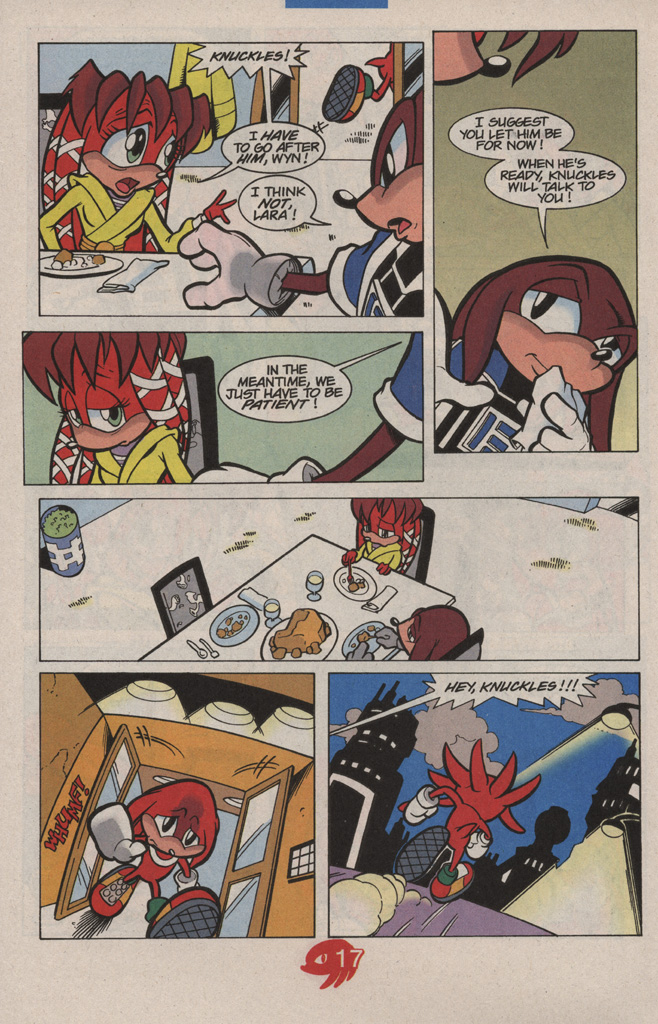 Read online Knuckles the Echidna comic -  Issue #16 - 24