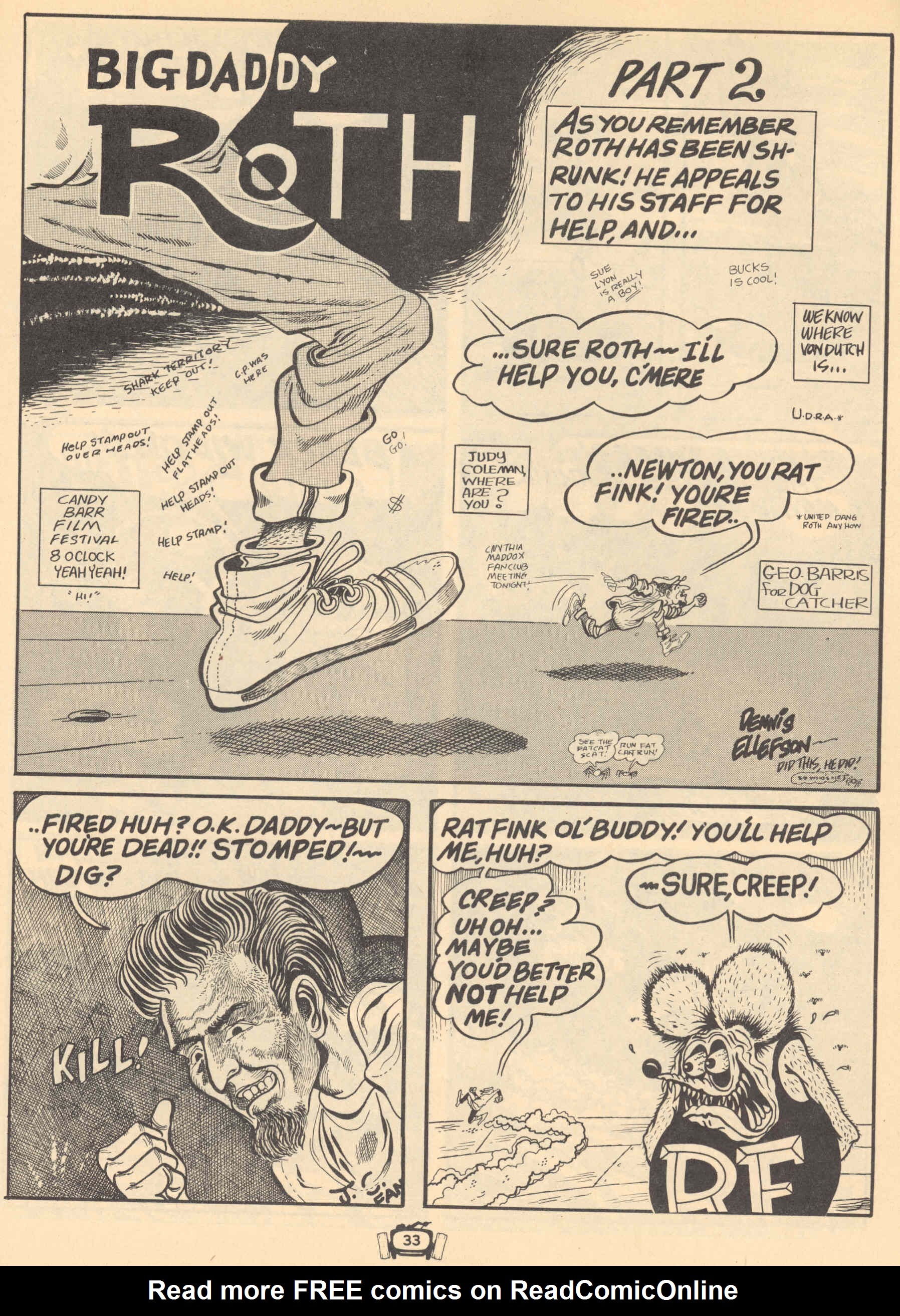 Read online Drag Cartoons comic -  Issue #8 - 33