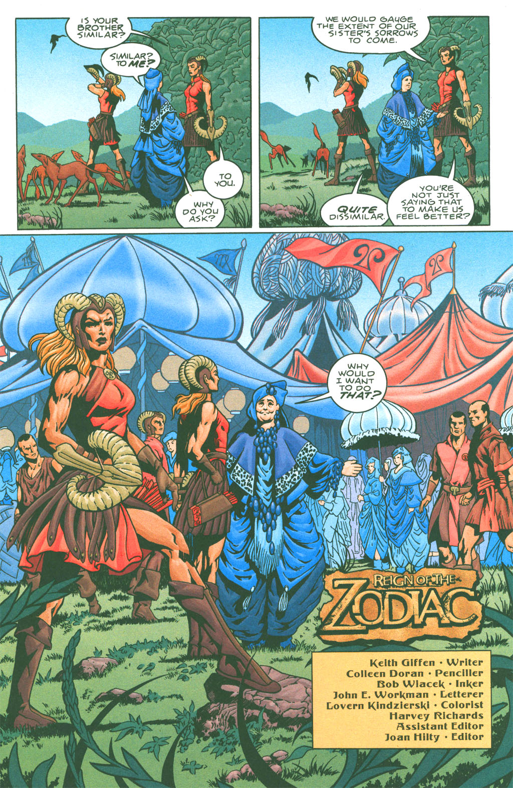Read online Reign of the Zodiac comic -  Issue #2 - 4