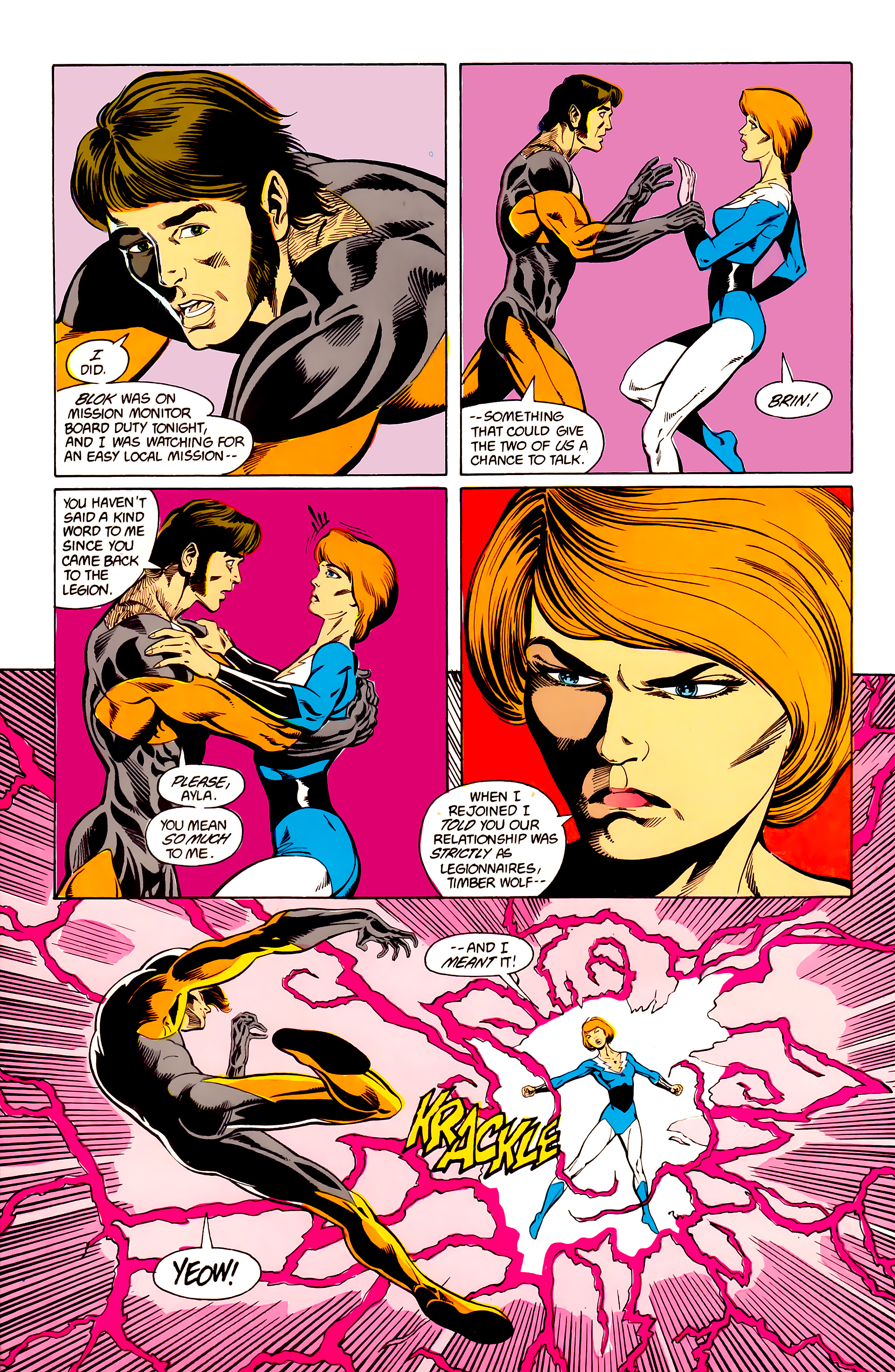 Read online Legion of Super-Heroes (1984) comic -  Issue #24 - 28