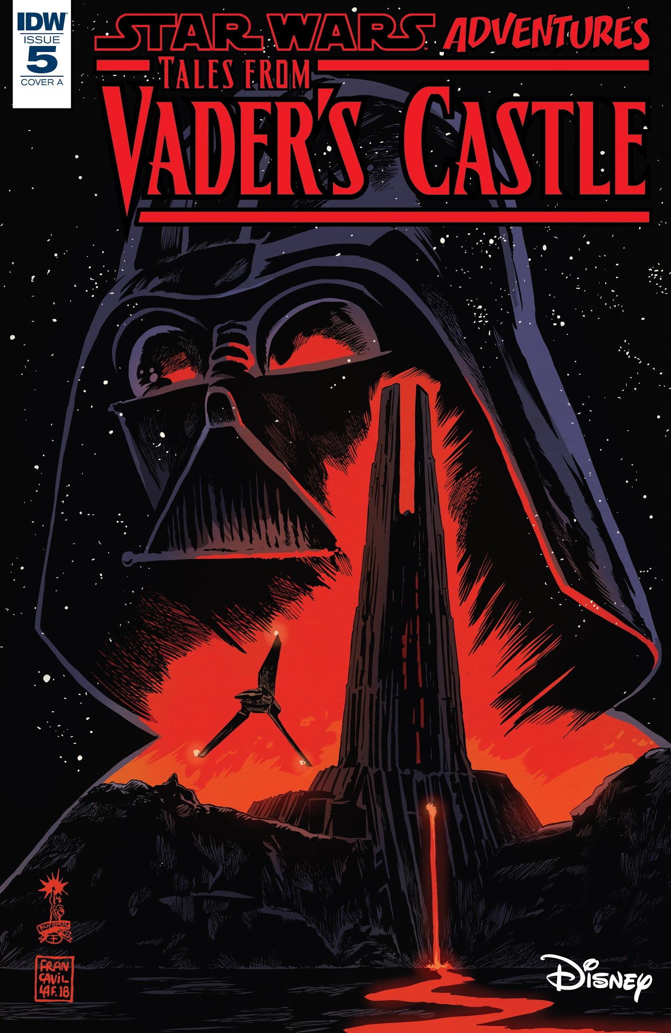 Read online Star Wars Adventures: Tales From Vader's Castle comic -  Issue #5 - 1