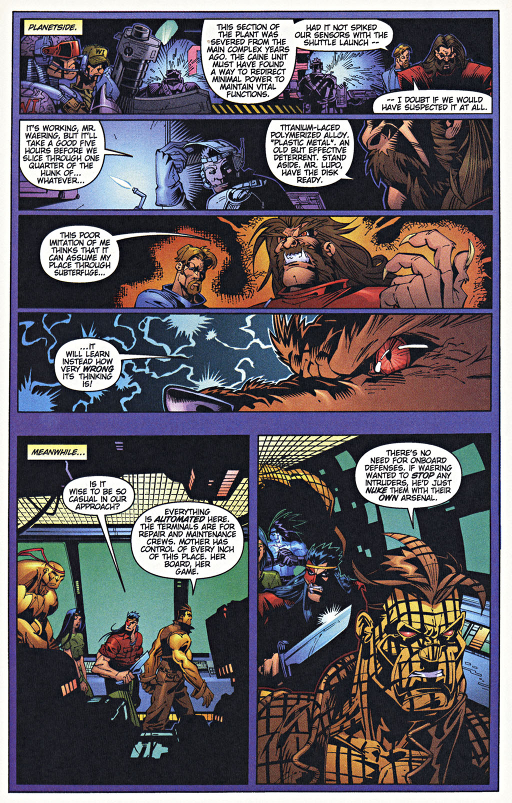 Read online Wetworks comic -  Issue #24 - 14