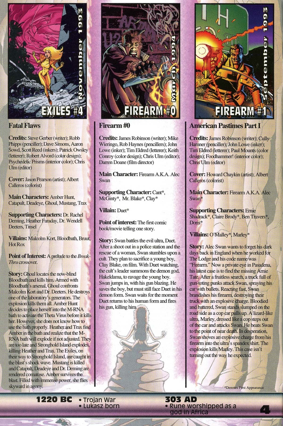 Read online Ultraverse Year One comic -  Issue # Full - 7