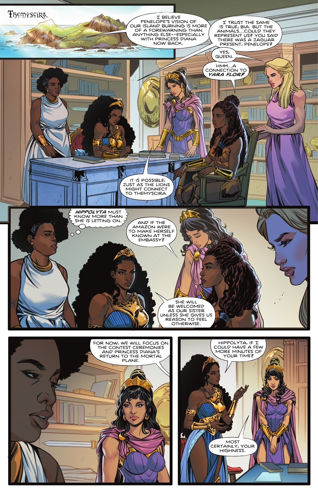 Trial of the Amazons issue 1 - Page 3