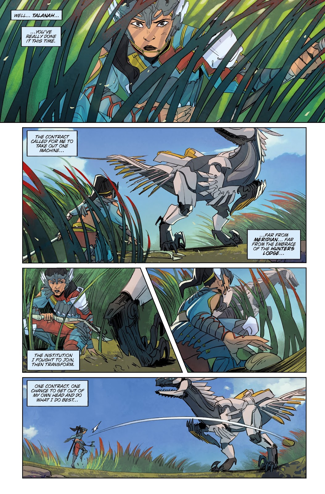 Horizon Zero Dawn issue 1 - Page 10
