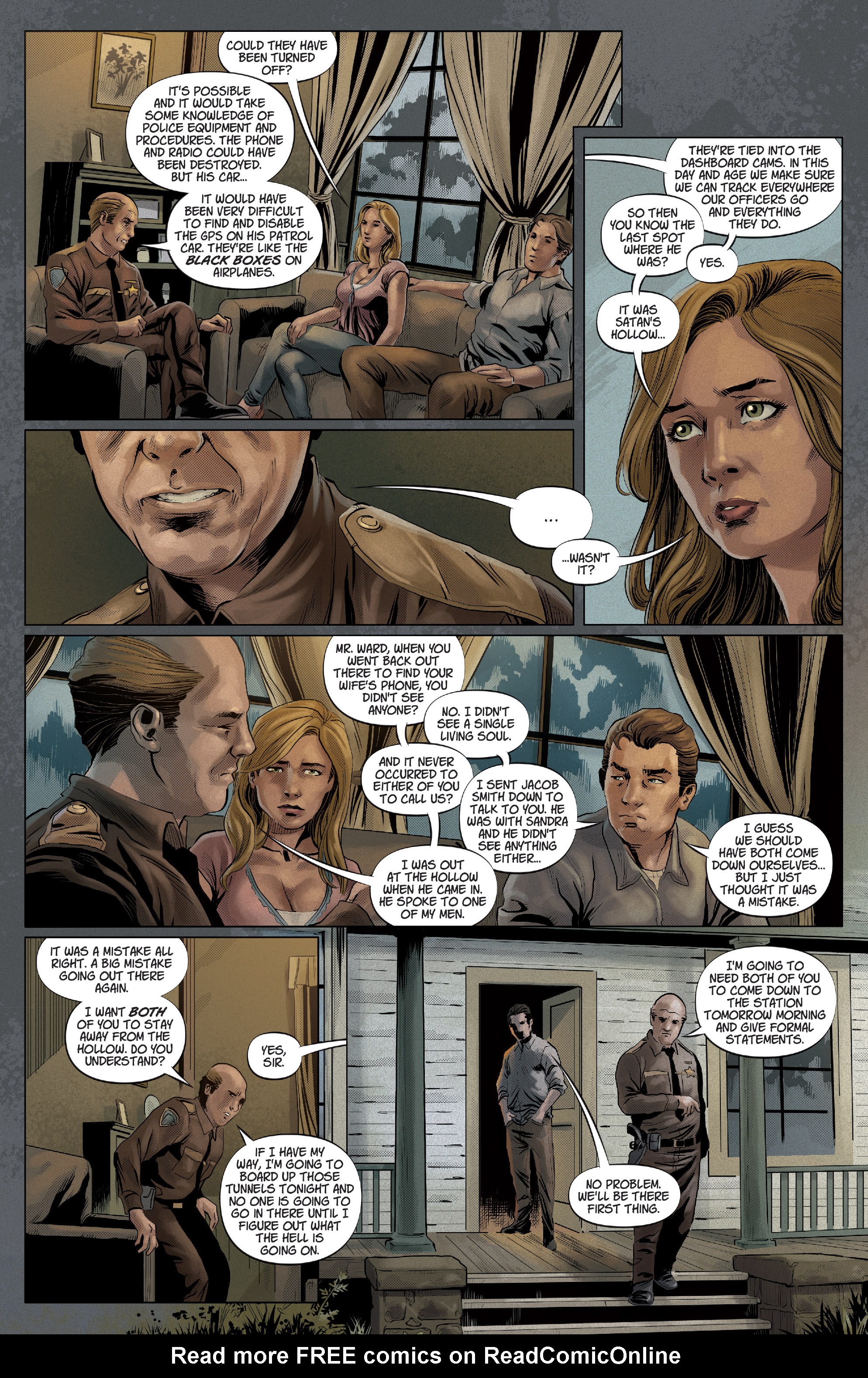 Read online Satan's Hollow comic -  Issue #3 - 19