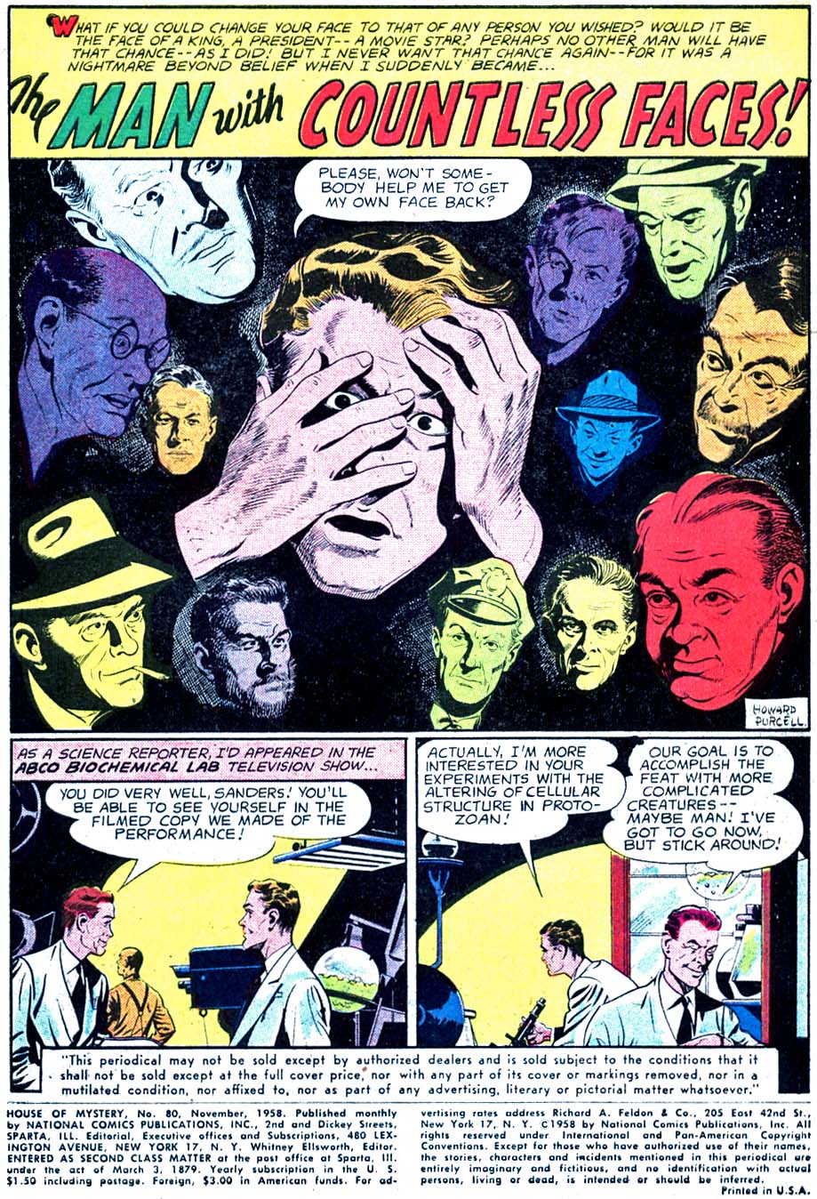 Read online House of Mystery (1951) comic -  Issue #80 - 3