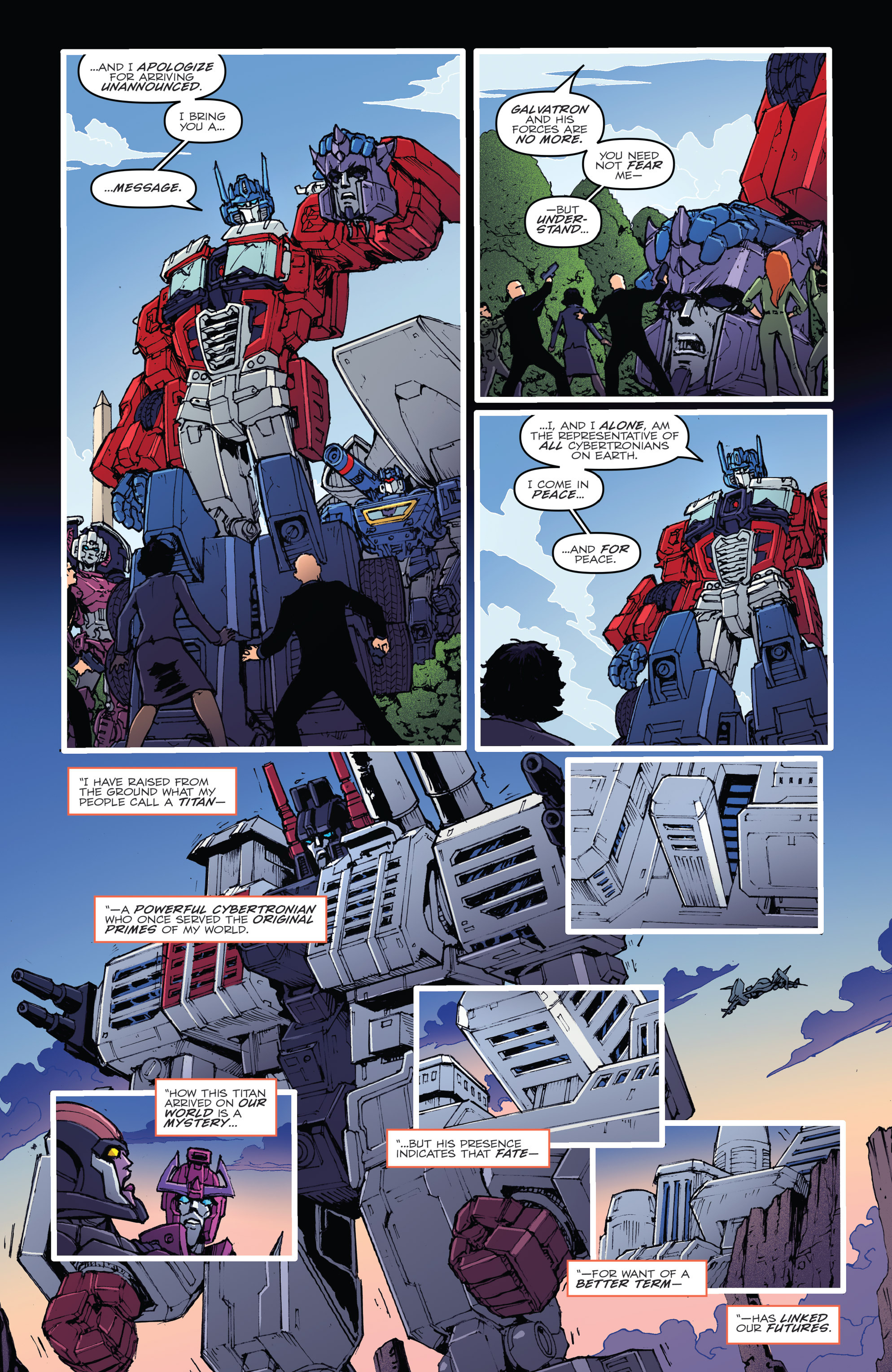 Read online The Transformers (2014) comic -  Issue #55 - 22
