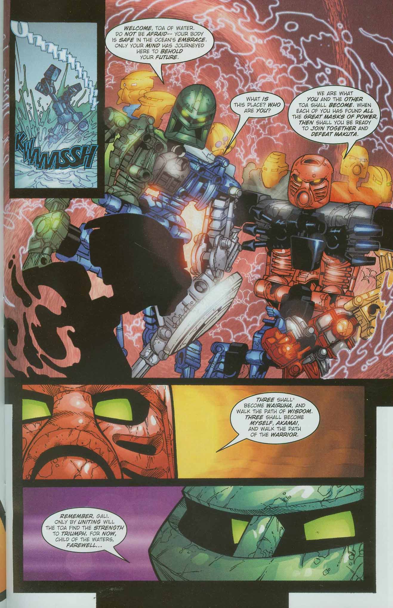 Read online Bionicle comic -  Issue #3 - 7