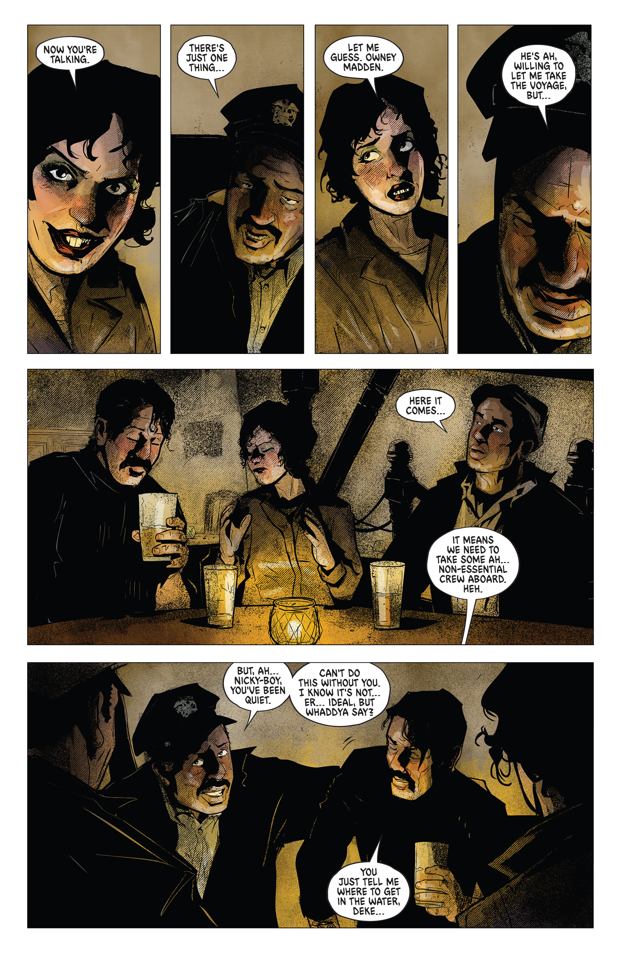 Read online Sea of Sorrows comic -  Issue #1 - 10