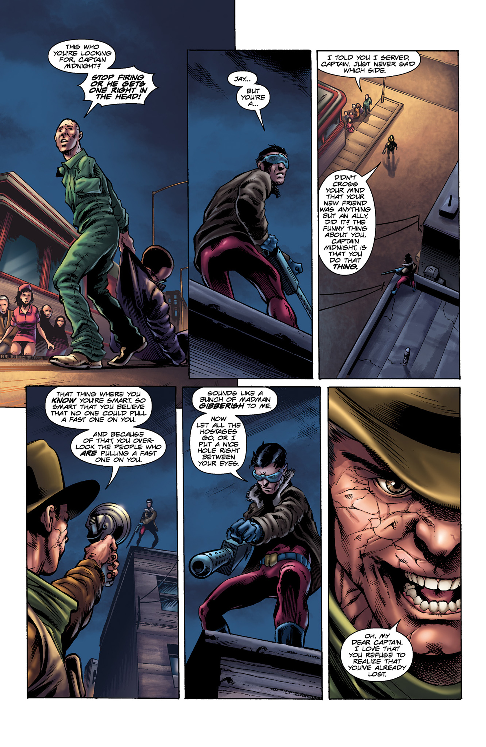 Read online Captain Midnight comic -  Issue #14 - 19