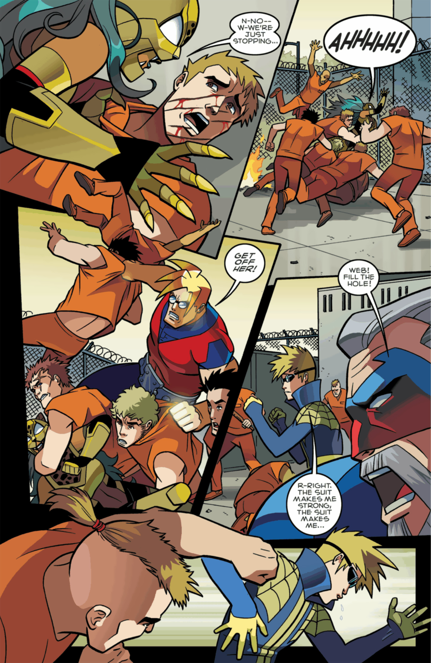 Read online New Crusaders: Rise Of The Heroes comic -  Issue #5 - Act III - 4