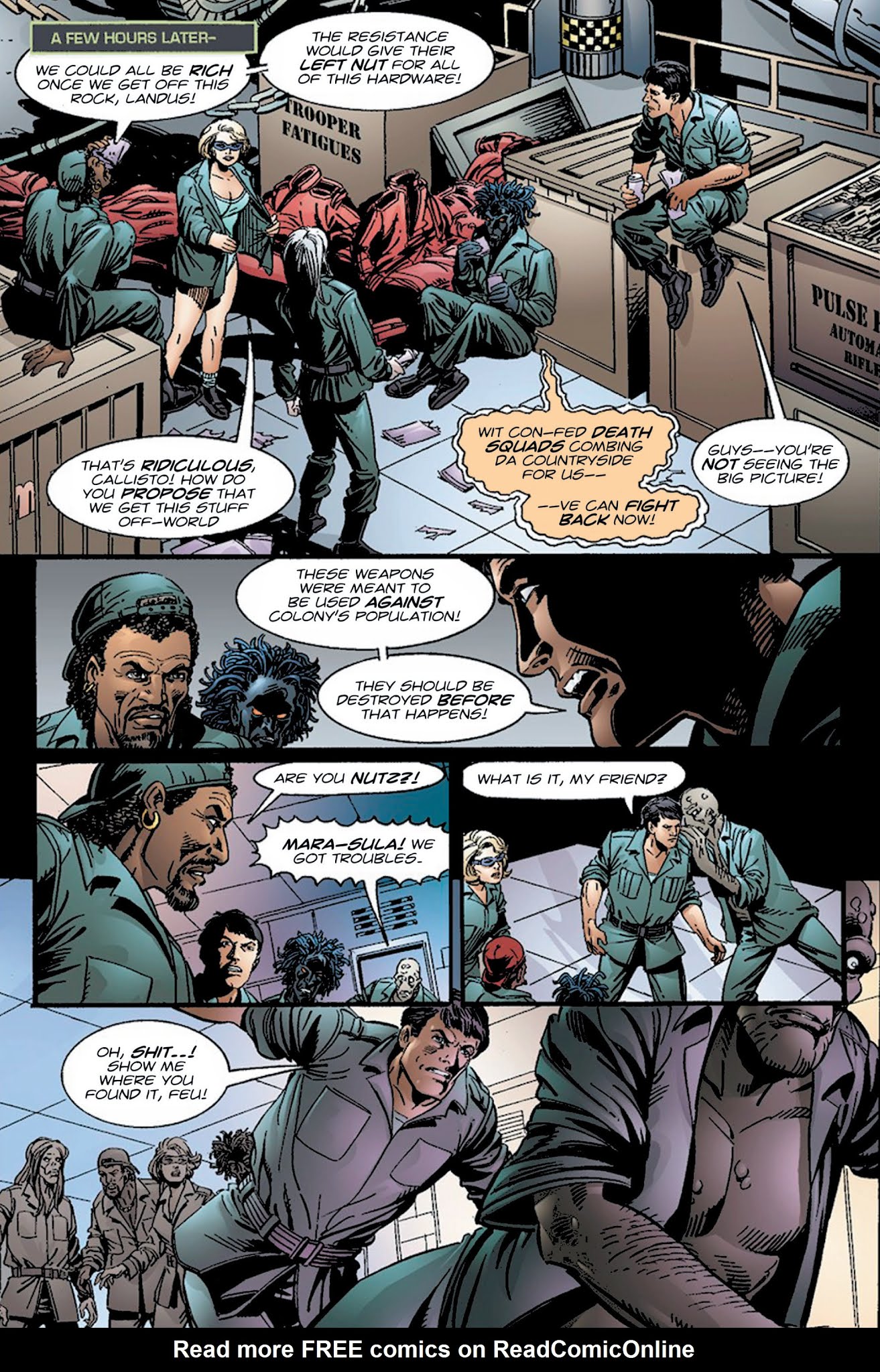 Read online Colony comic -  Issue # TPB (Part 1) - 17