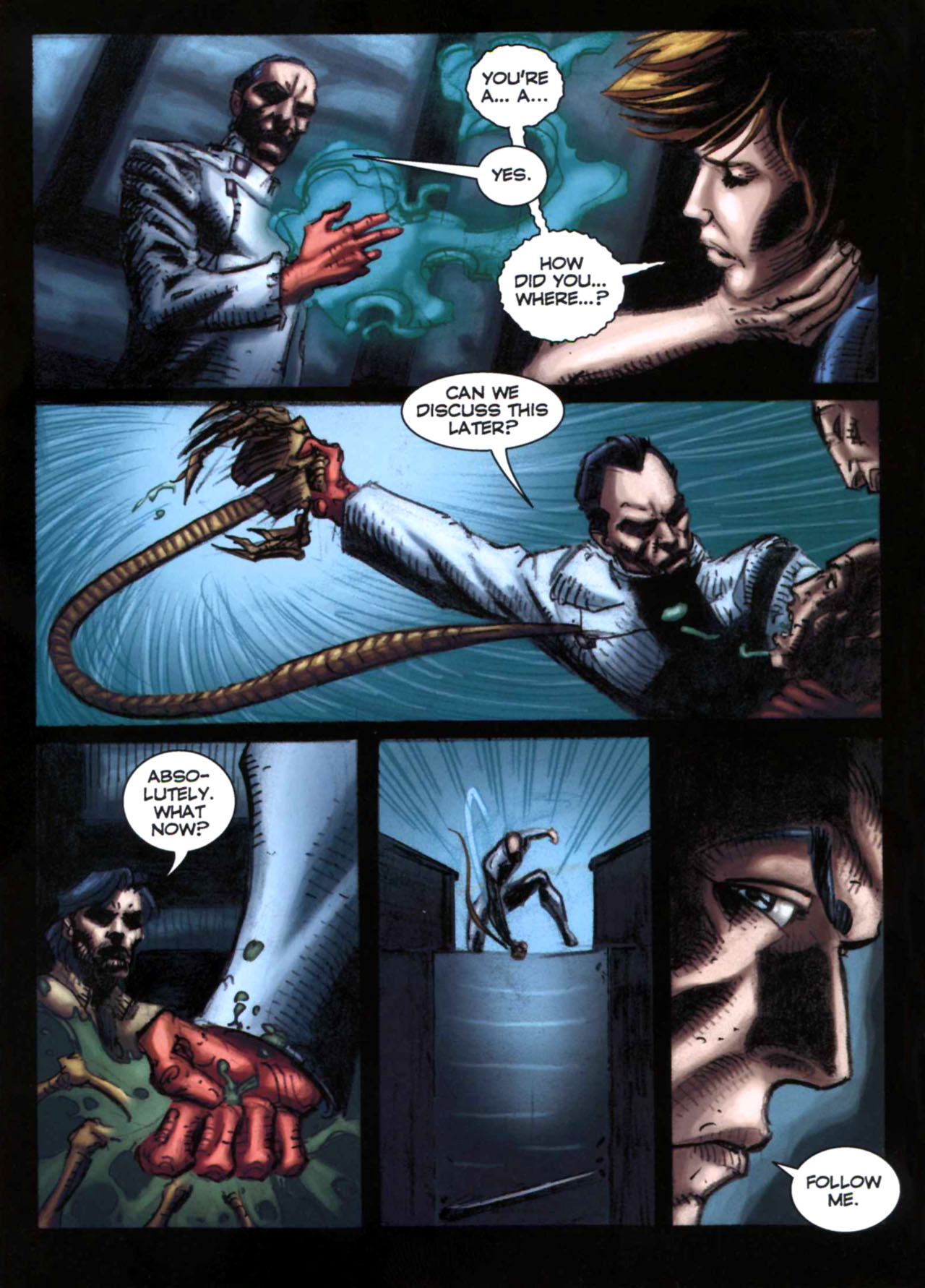 Read online Alien Vs. Predator: Civilized Beasts comic -  Issue # TPB - 68