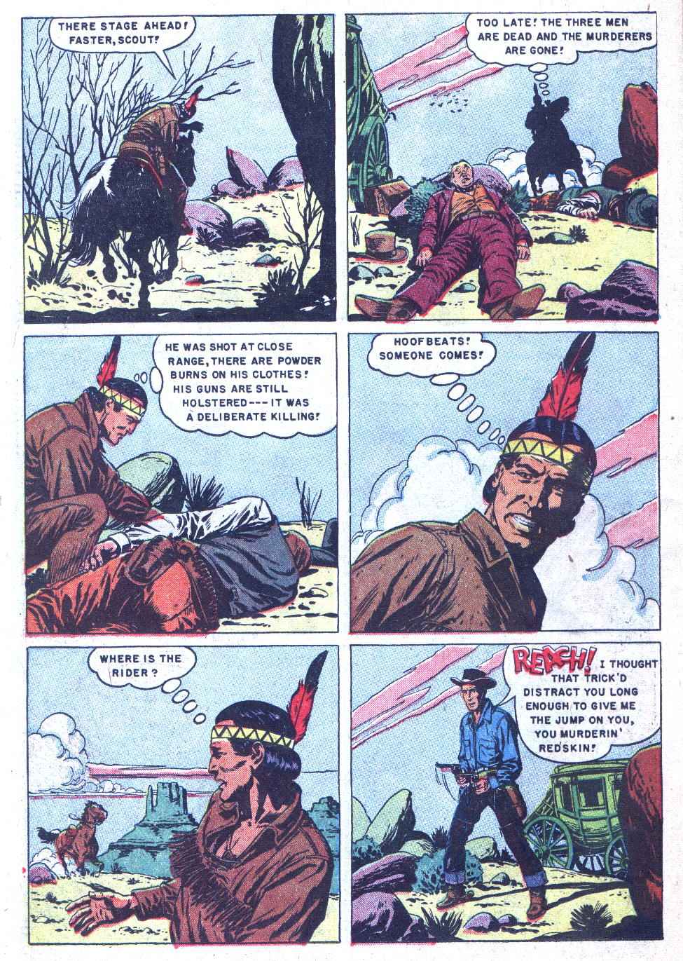 Read online Lone Ranger's Companion Tonto comic -  Issue #14 - 22