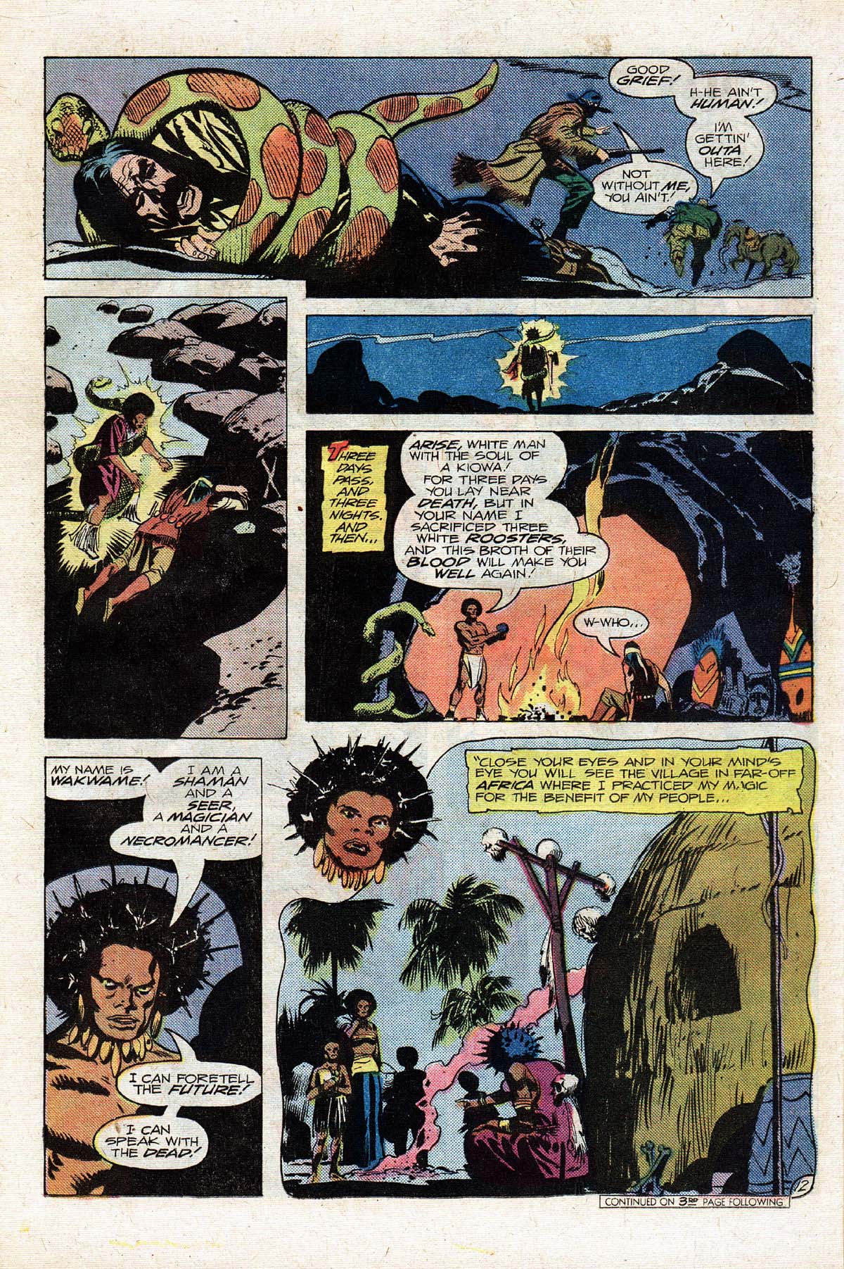 Read online Weird Western Tales (1972) comic -  Issue #41 - 22