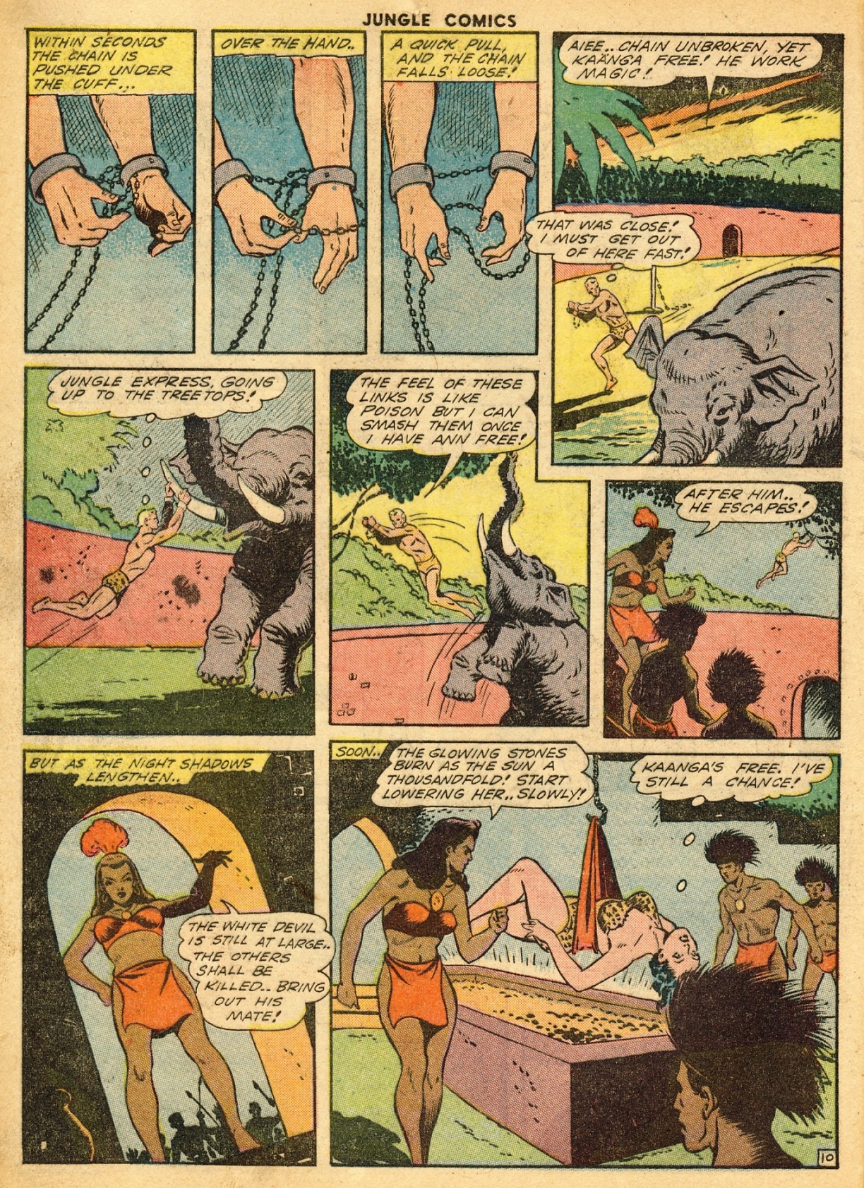 Read online Jungle Comics comic -  Issue #51 - 12