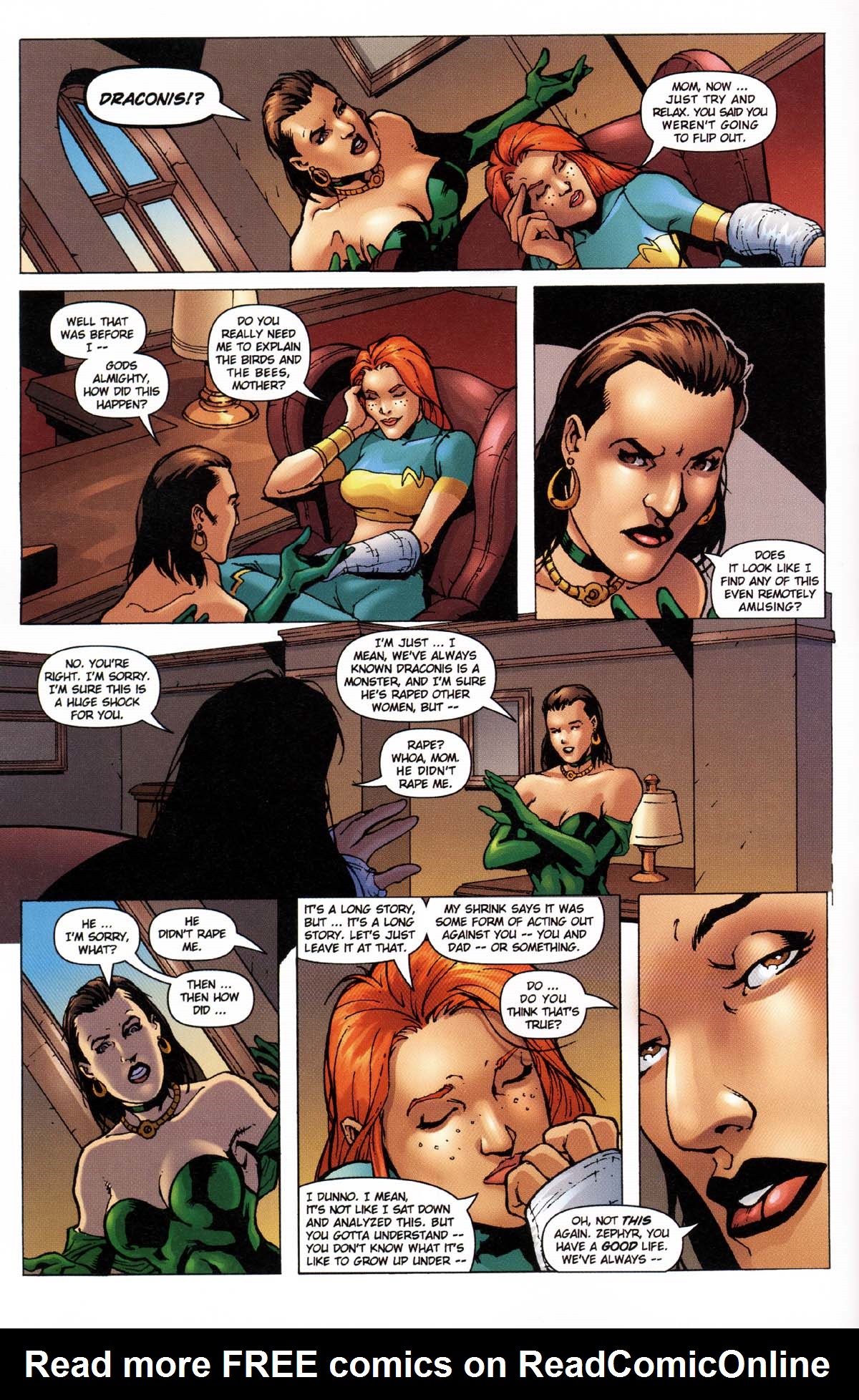 Read online Noble Causes: Family Secrets comic -  Issue #4 - 10