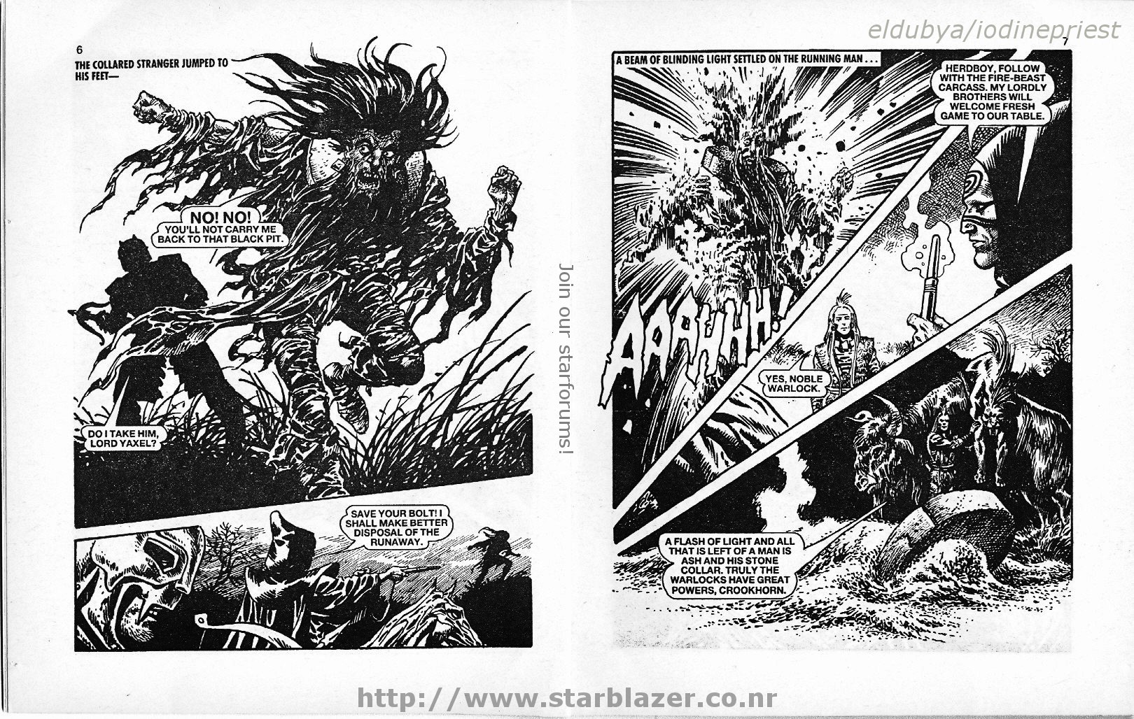 Read online Starblazer comic -  Issue #190 - 5