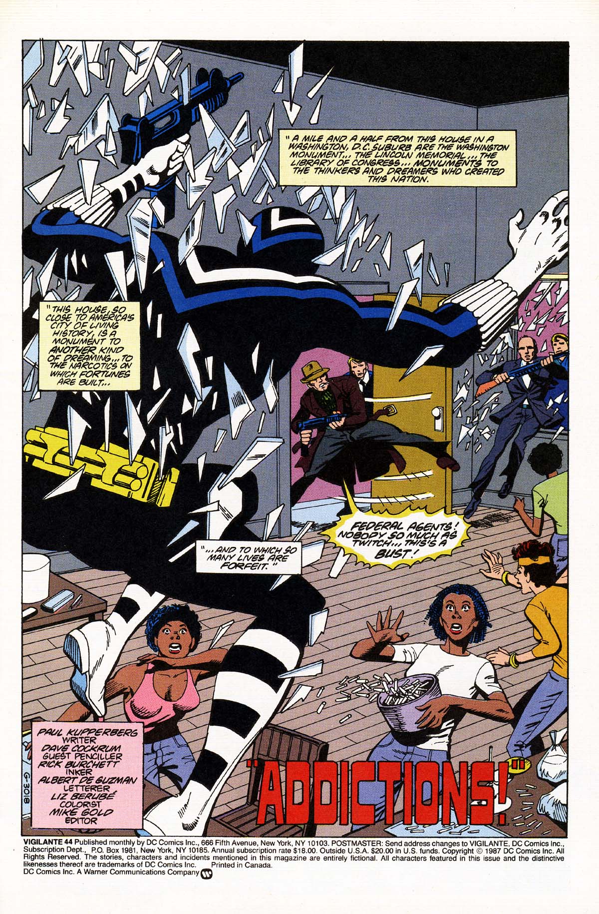 Read online Vigilante (1983) comic -  Issue #44 - 3