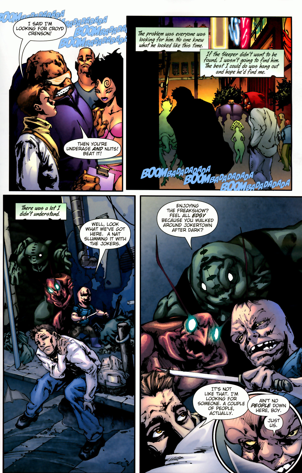 Read online George R.R. Martin's Wild Cards: The Hard Call comic -  Issue #3 - 17