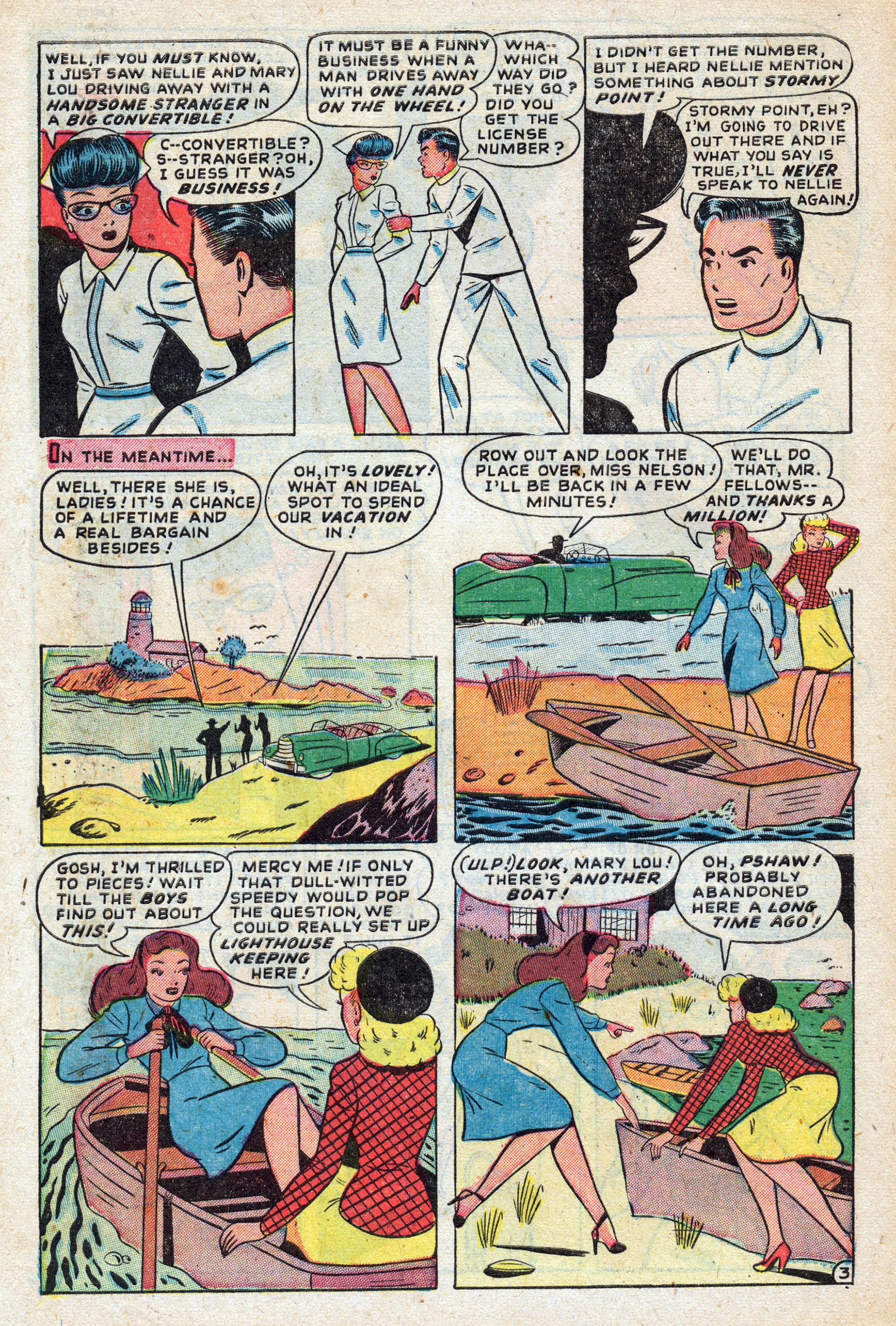 Read online Nellie The Nurse (1945) comic -  Issue #17 - 12