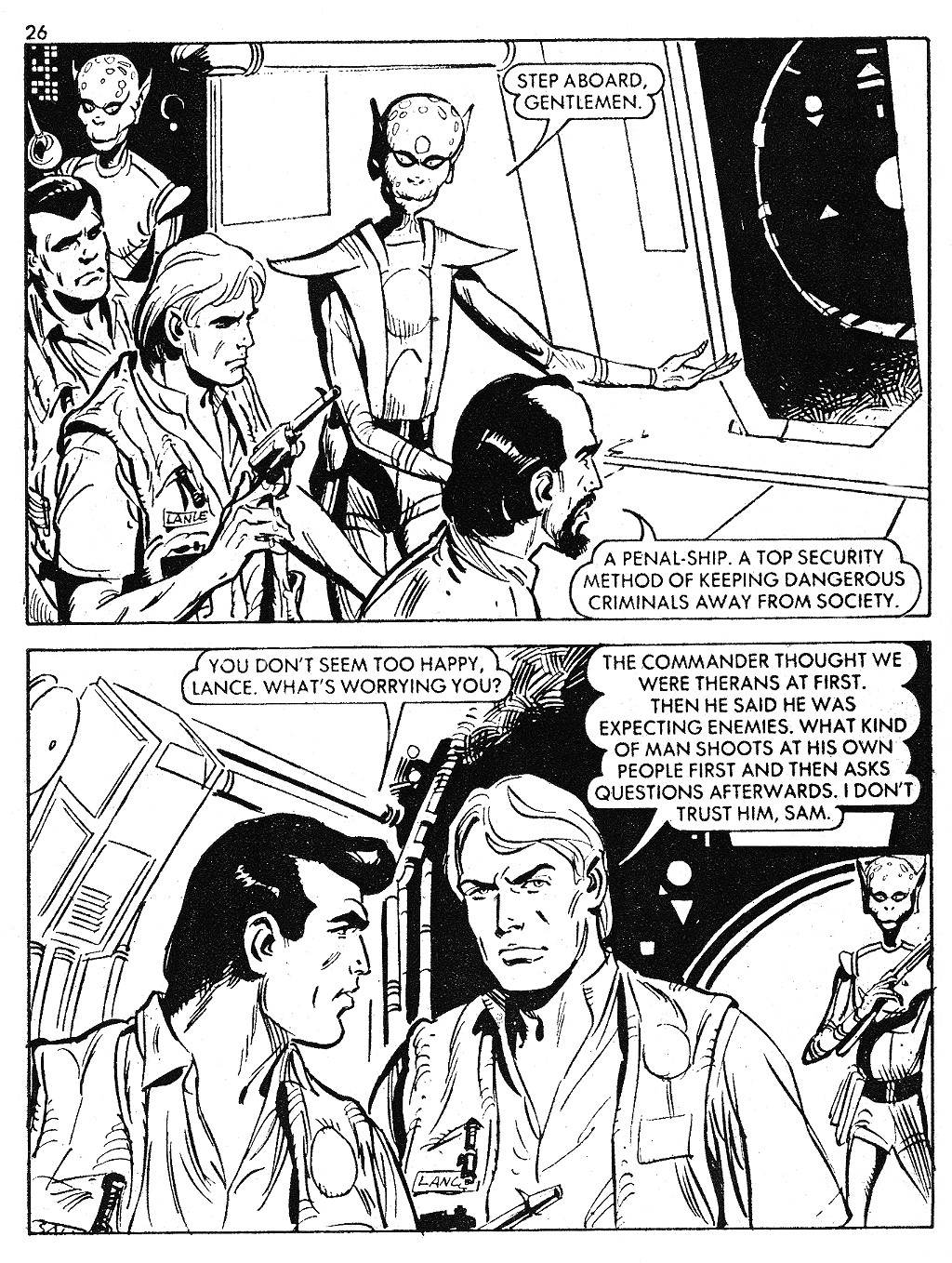 Read online Starblazer comic -  Issue #79 - 26