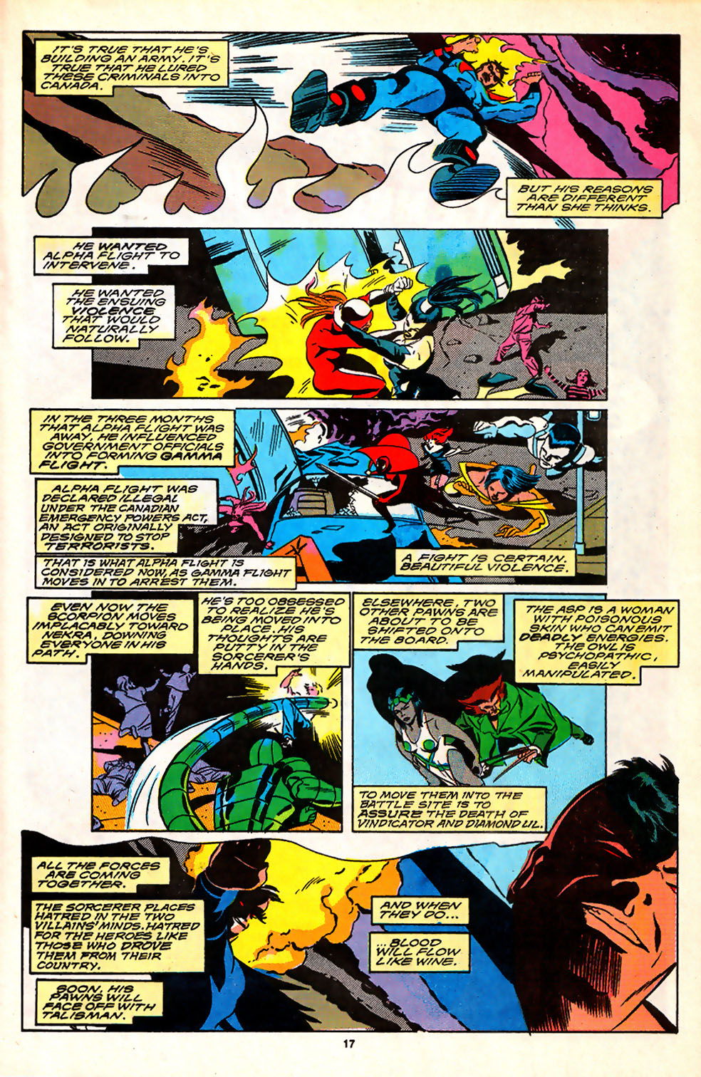 Read online Alpha Flight (1983) comic -  Issue #80 - 15
