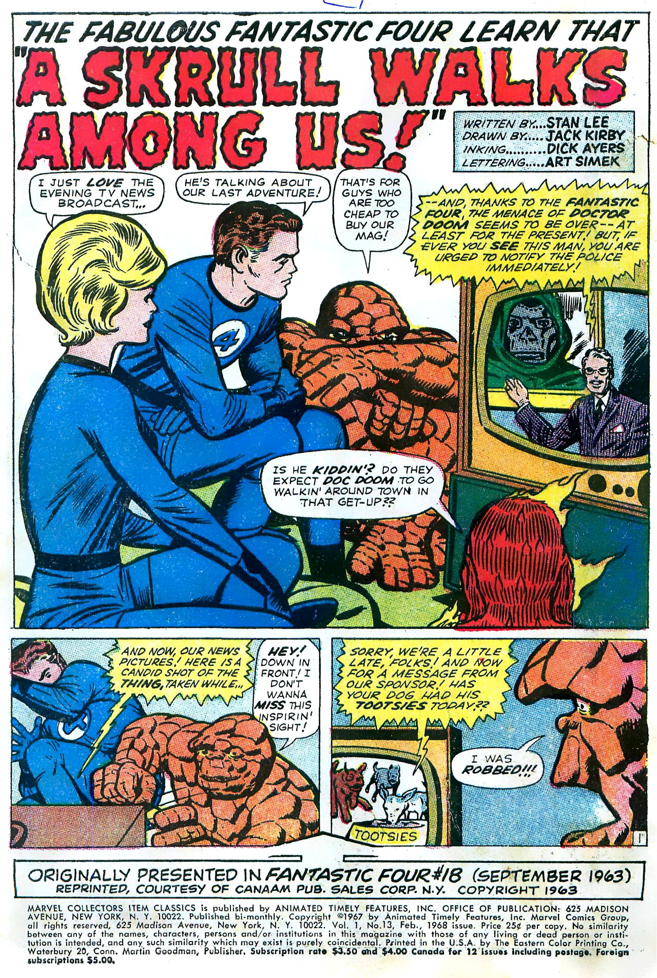 Read online Marvel Collectors' Item Classics comic -  Issue #13 - 4
