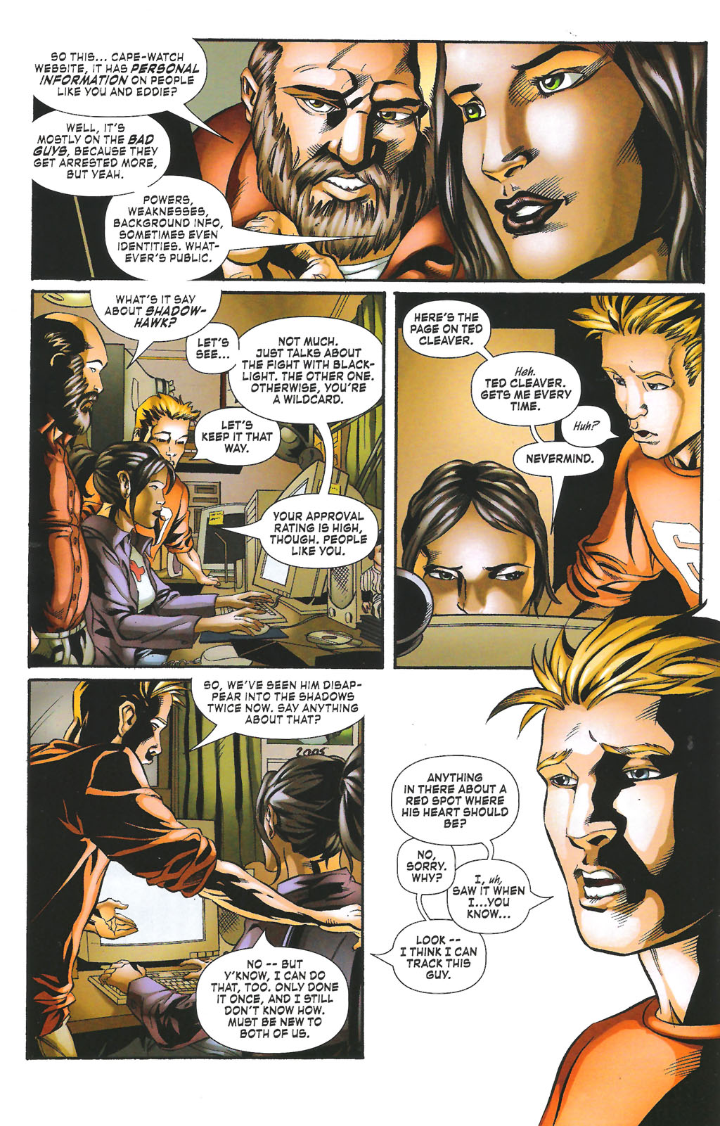 Read online ShadowHawk (2005) comic -  Issue #6 - 10