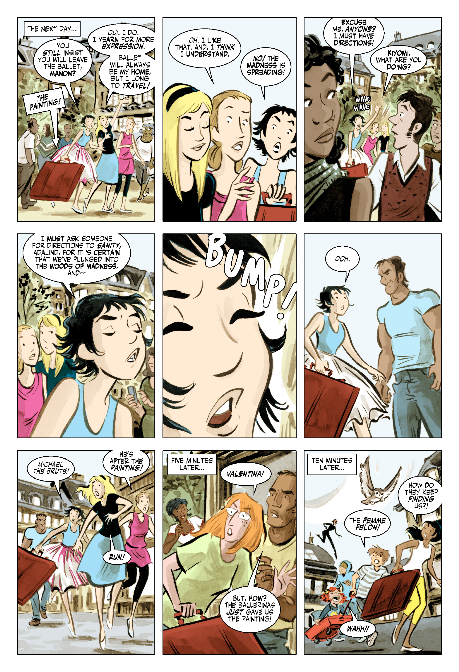 Read online Bandette (2012) comic -  Issue #18 - 14