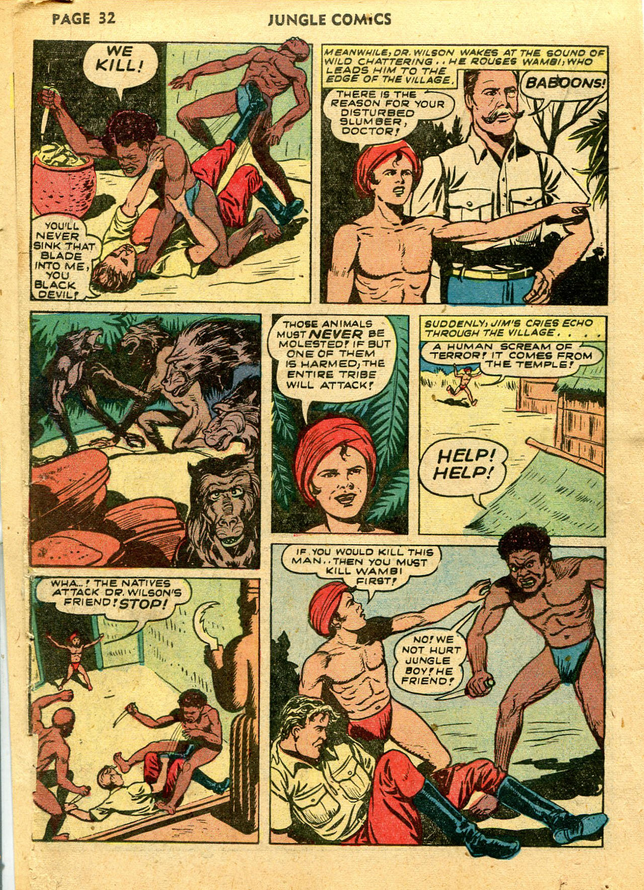 Read online Jungle Comics comic -  Issue #39 - 34