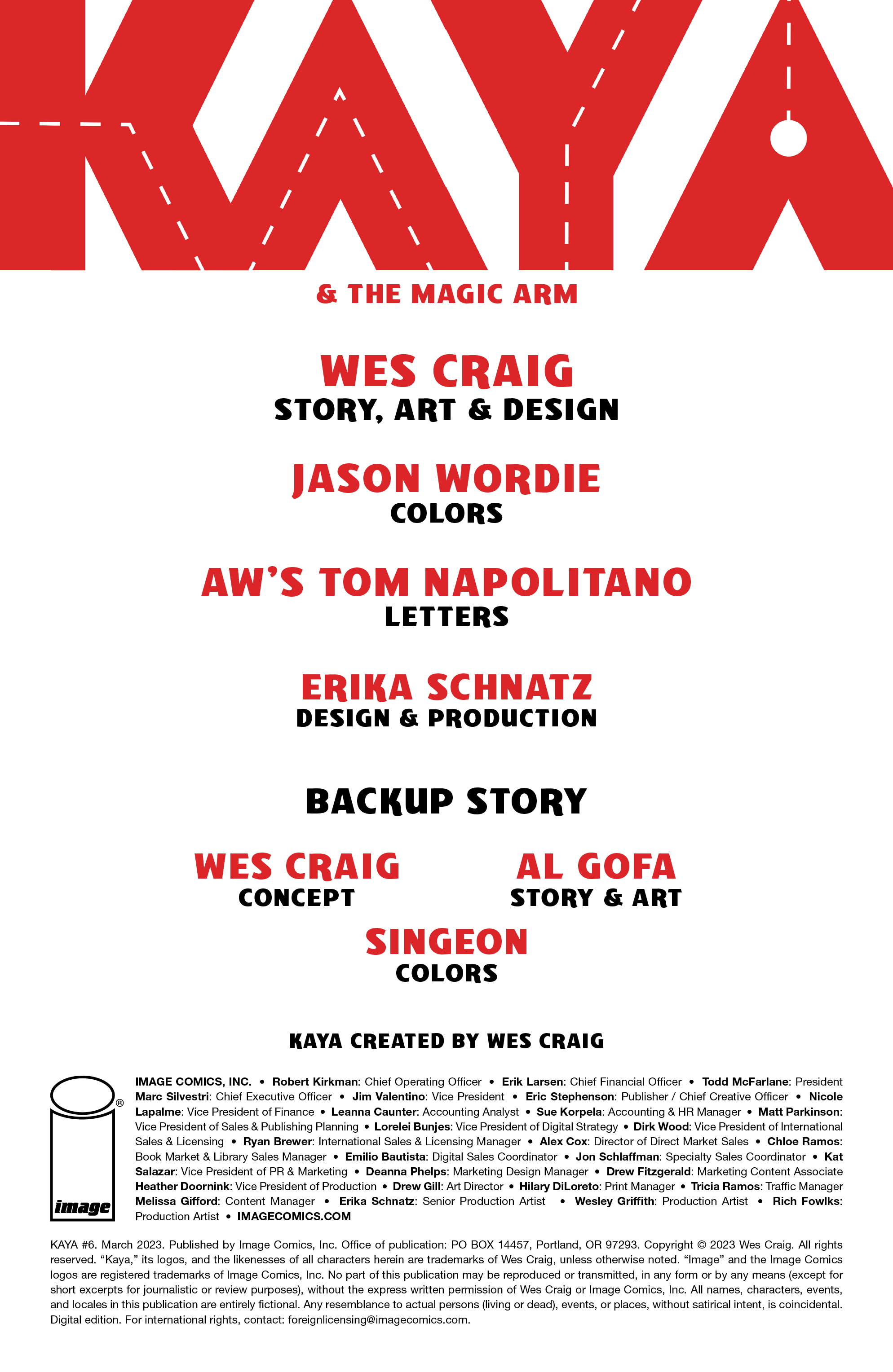 Read online Kaya comic -  Issue #6 - 2