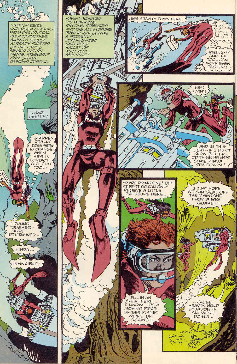 Read online Steelgrip Starkey comic -  Issue #2 - 24