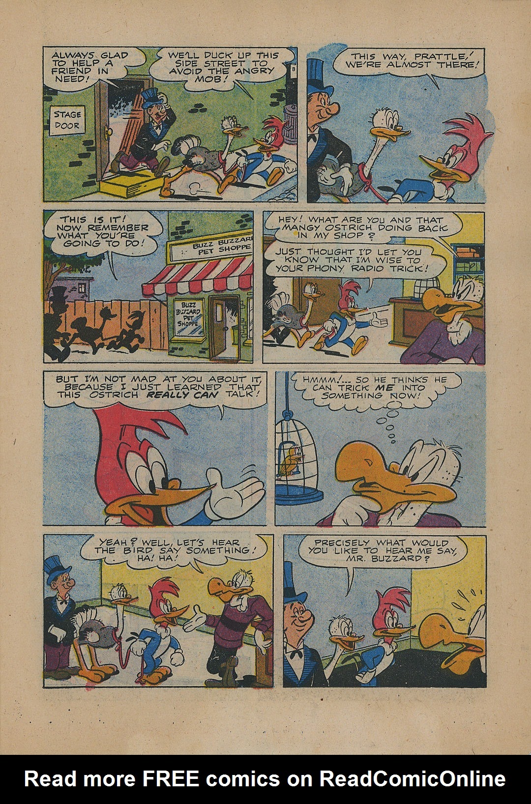 Read online Walter Lantz Woody Woodpecker (1952) comic -  Issue #18 - 11