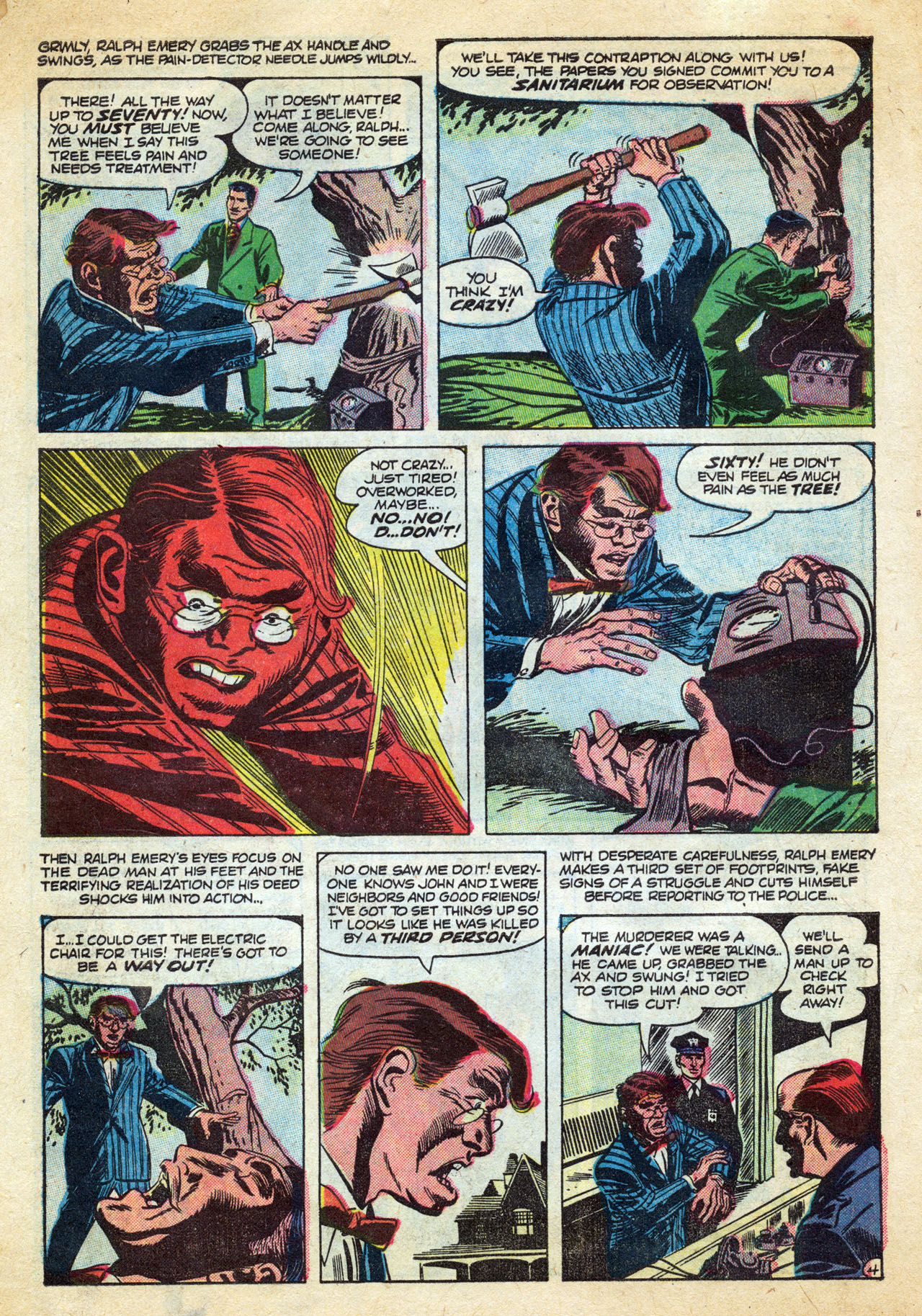 Read online Mystic (1951) comic -  Issue #33 - 6