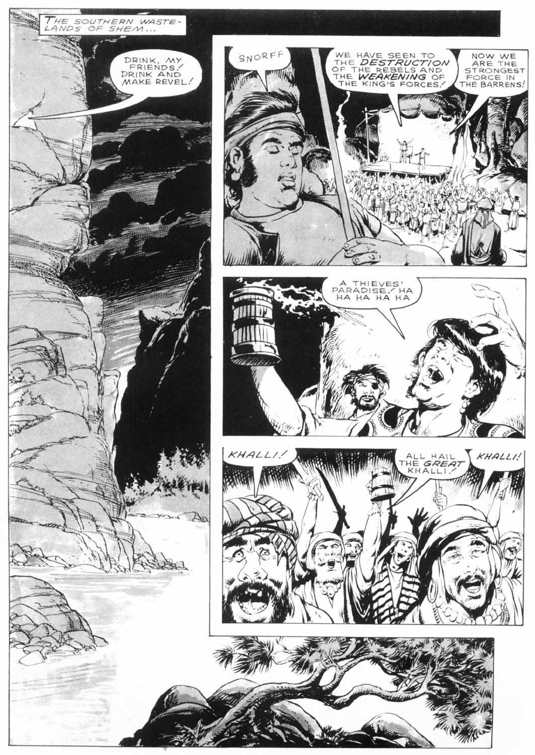 Read online The Savage Sword Of Conan comic -  Issue #154 - 5