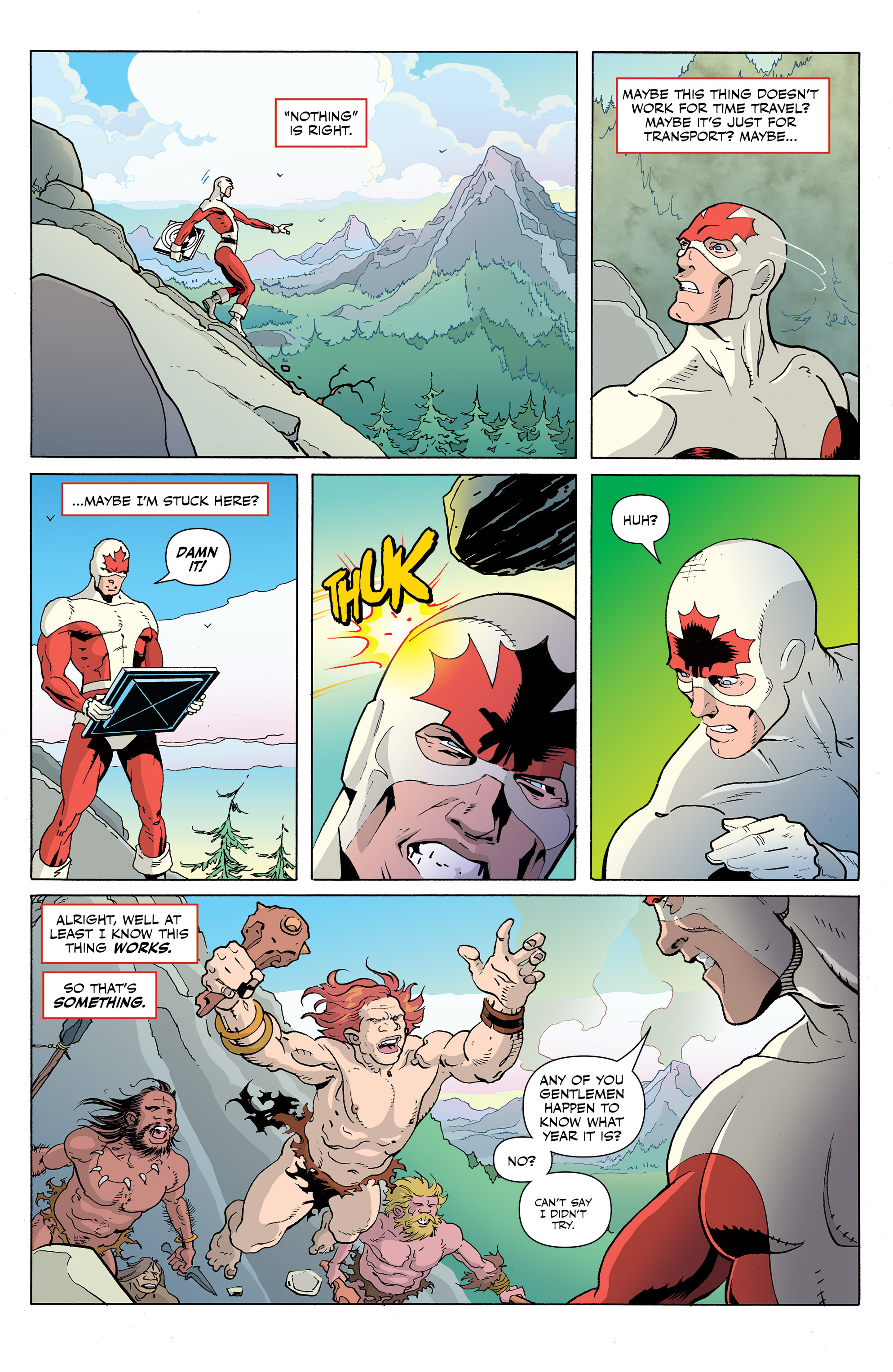 Read online All-New Classic Captain Canuck comic -  Issue #1 - 6