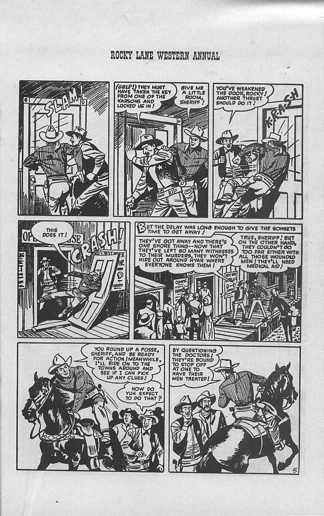 Read online Rocky Lane Western Annual comic -  Issue # Full - 24