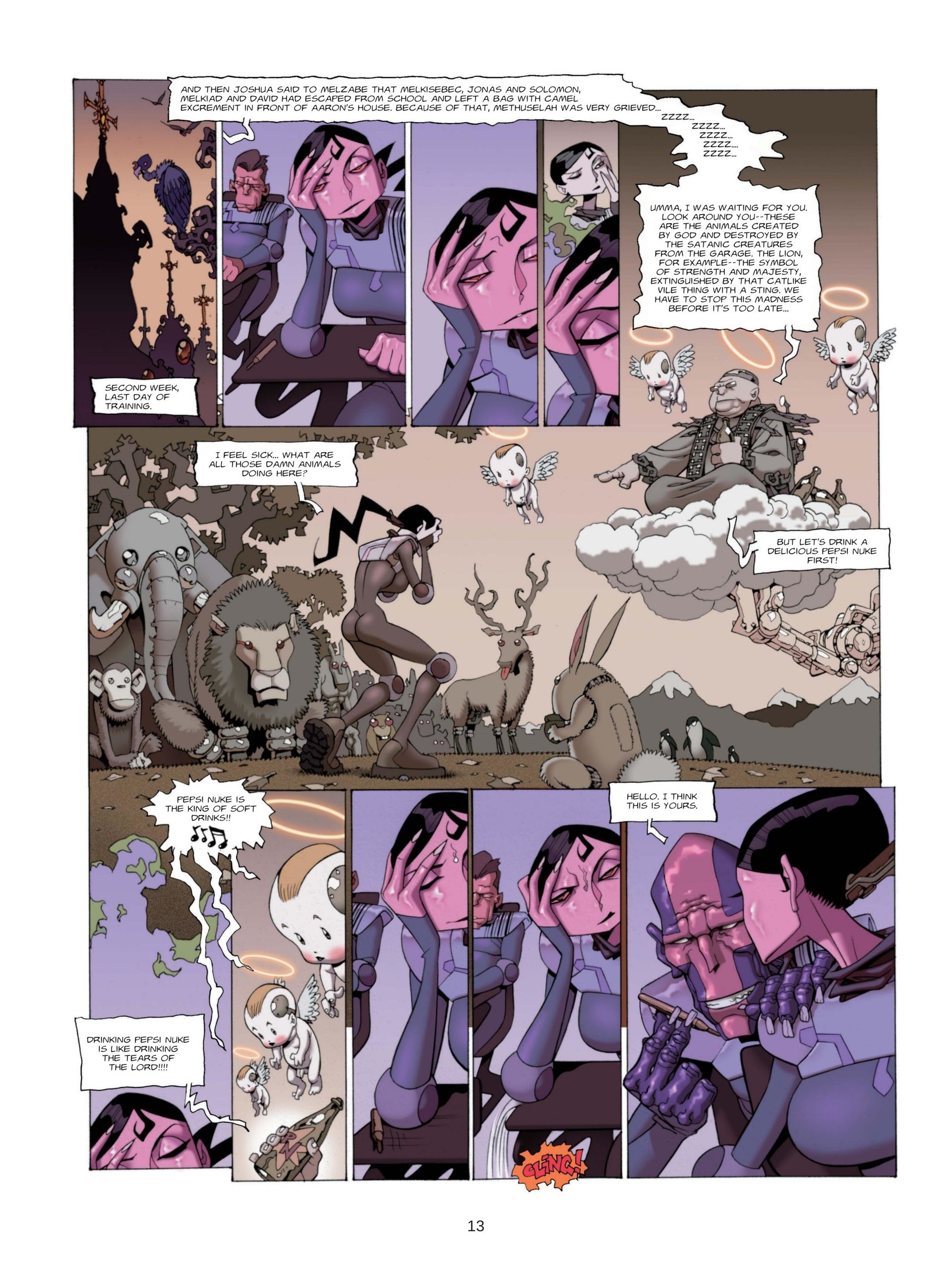 Read online Genetic Grunge comic -  Issue #1 - 15